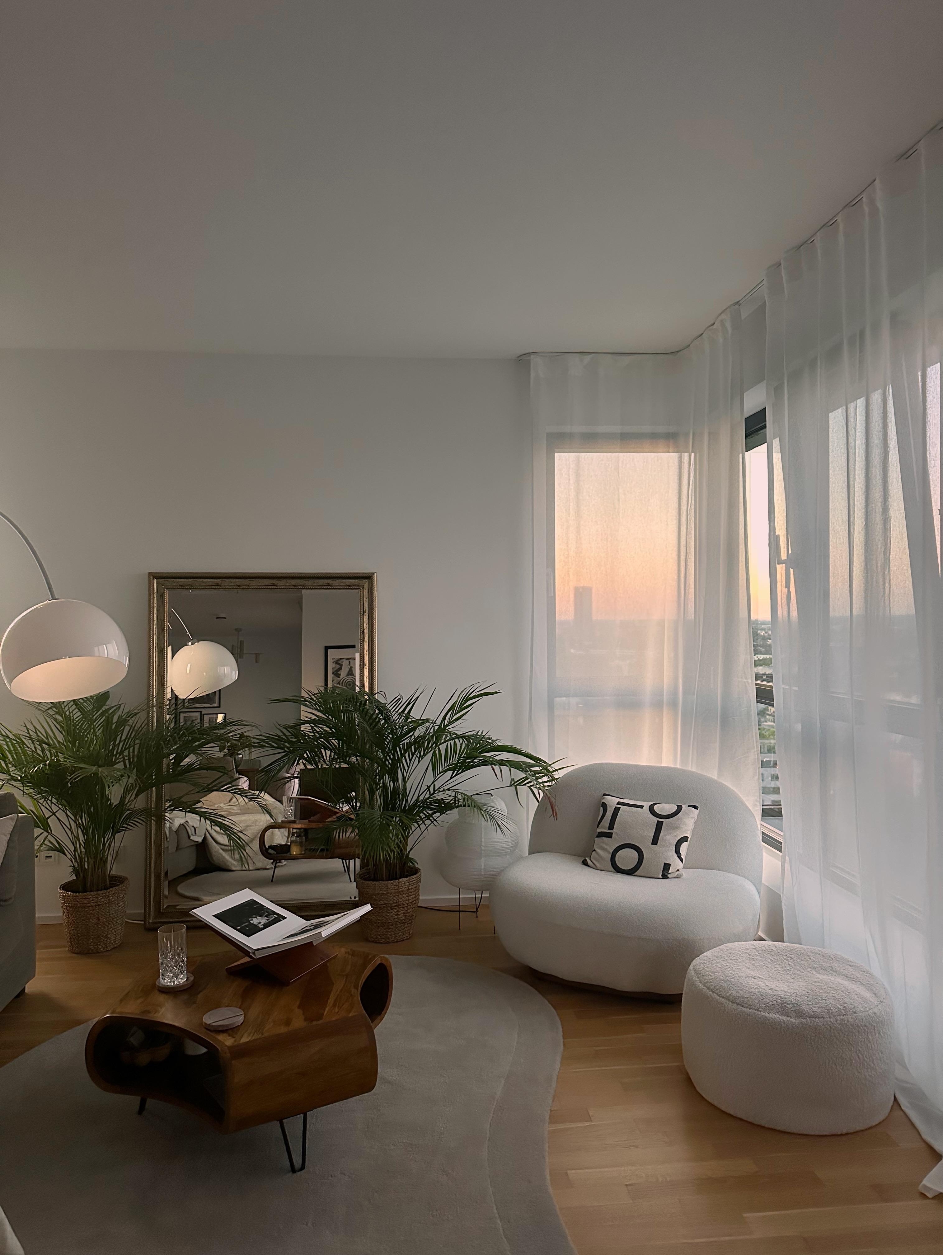 Soft shades. Clean space. Sunset mood.