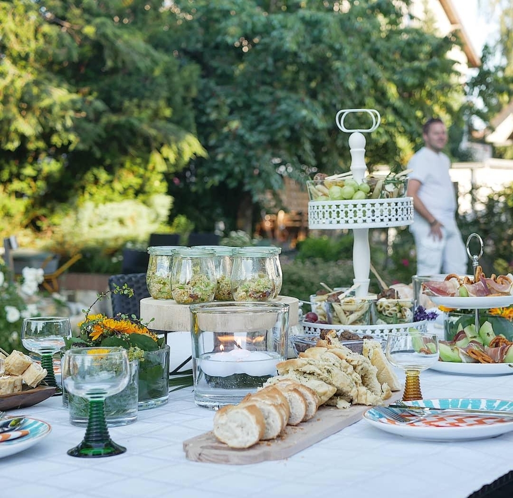 Sommerabend im Garten♡ couchliebt garten dinner