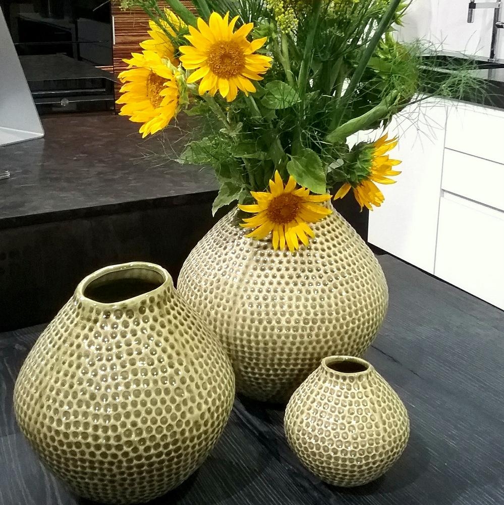 #Sonnenblumen #Keramikvase 
den #Sommer ins #Haus holen
