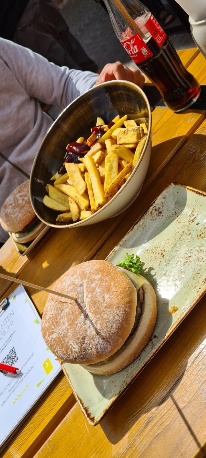 Sonntags Dinner 🍲 🍔 #lecker #veggie #burger 