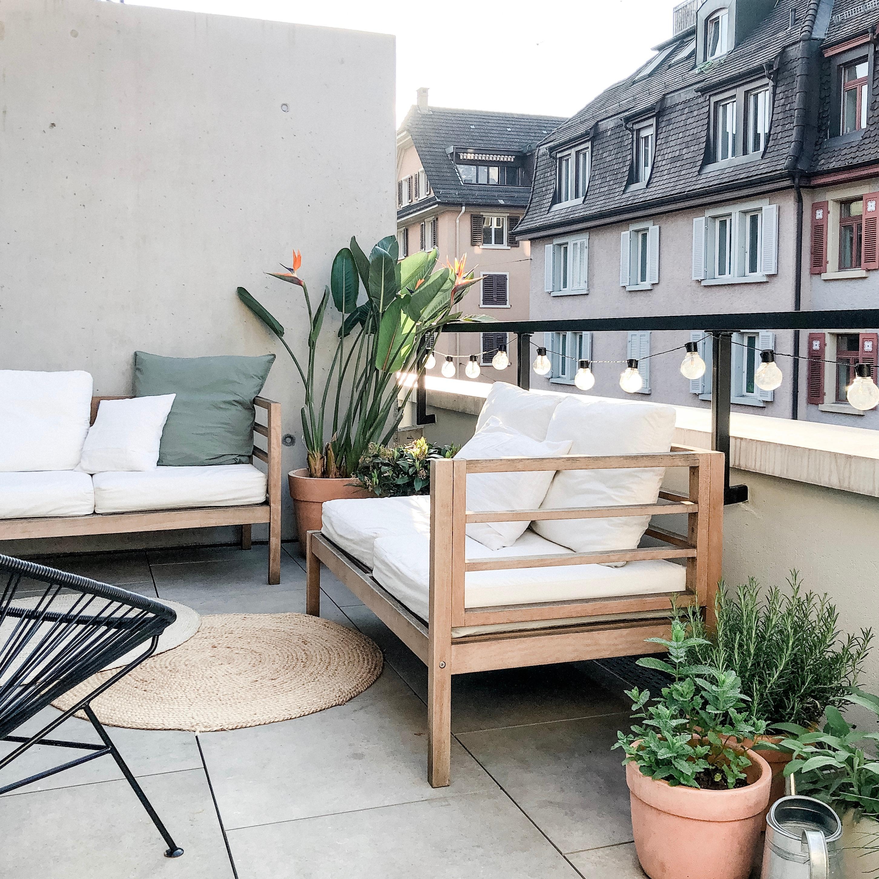 Sonntags ist Terrassentag ☀️ #balkon #terrasse #draussenzimmer #sonntag