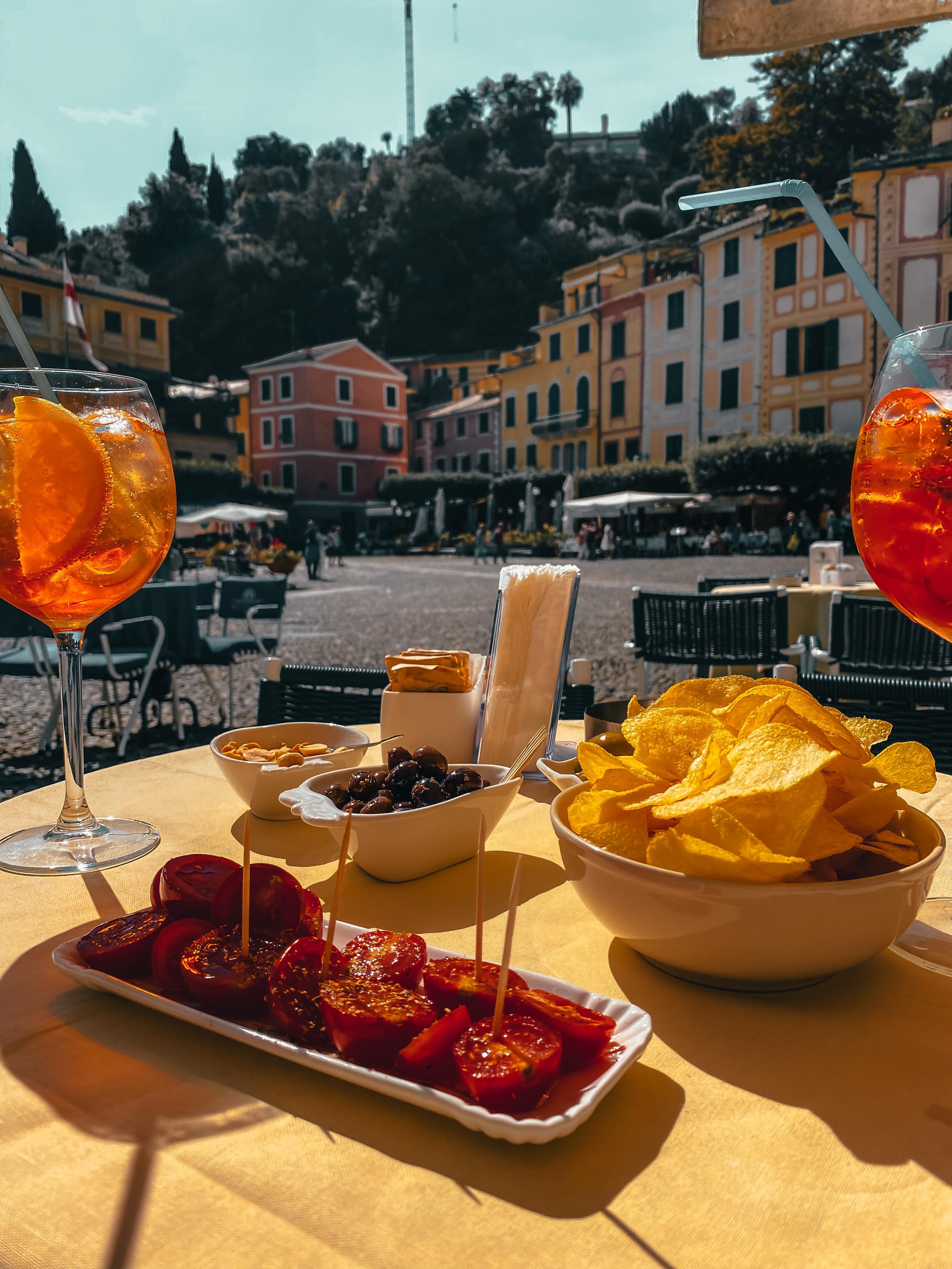 Spritz in Portofino #genussmomente #foodchallenge