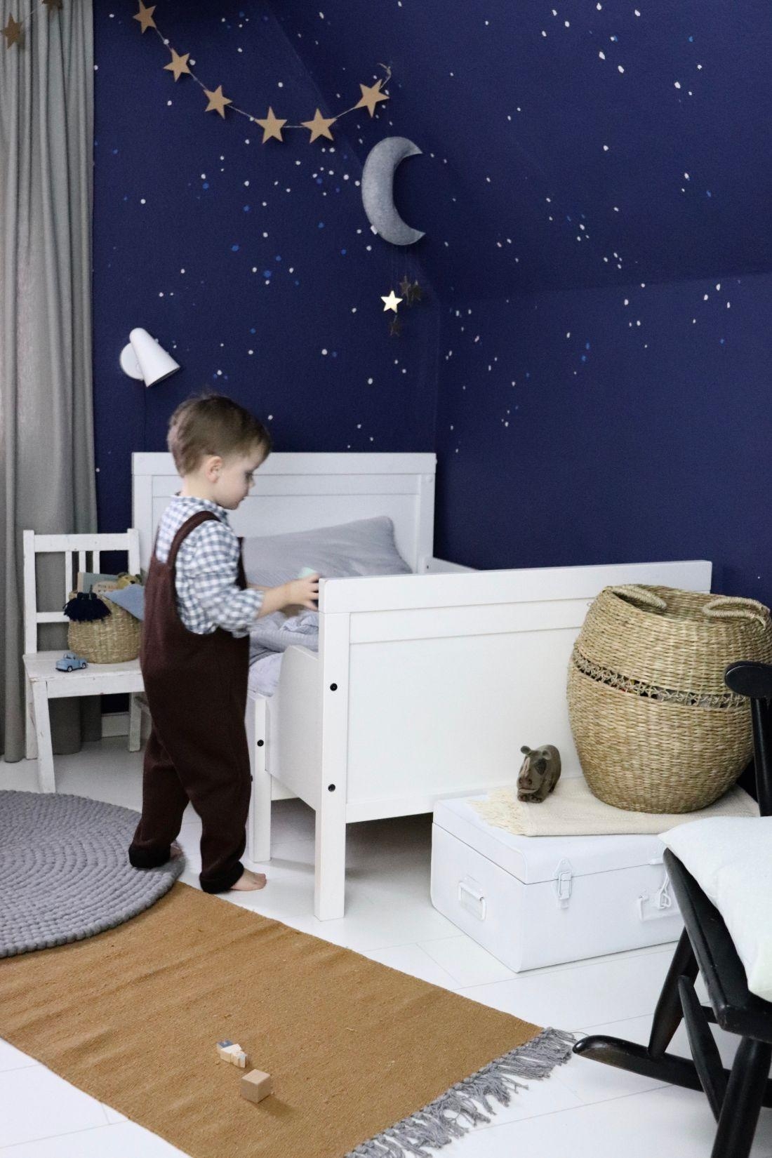 Sternenhimmel im Kinderzimmer
#brittabloggt#kidsroom#blue#stars