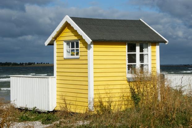 Strandhütte in der Dänischen Südsee!