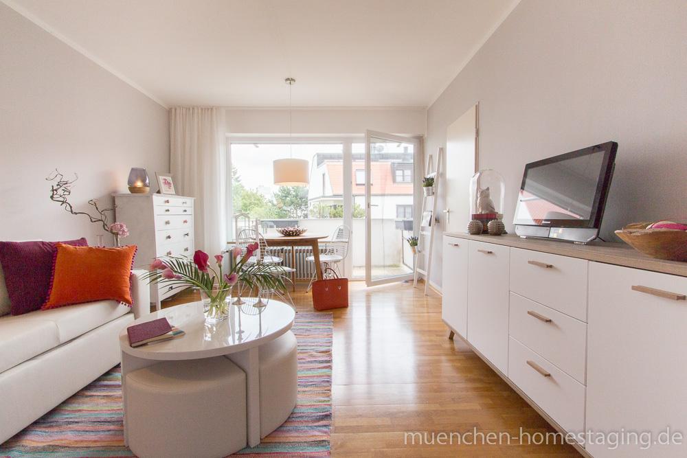Studio im Skandi-Style #einrichtungsberatung #beerenton ©Münchner http://www.muenchen-homestaging.de/im-interview-mit-houzz-erklaert-juliane-lehnicke-wie-sie-verkaufsimmobilien-durch-ihr-home-staging-das-gewisse-etwas-verleiht/Home Staging Agentur