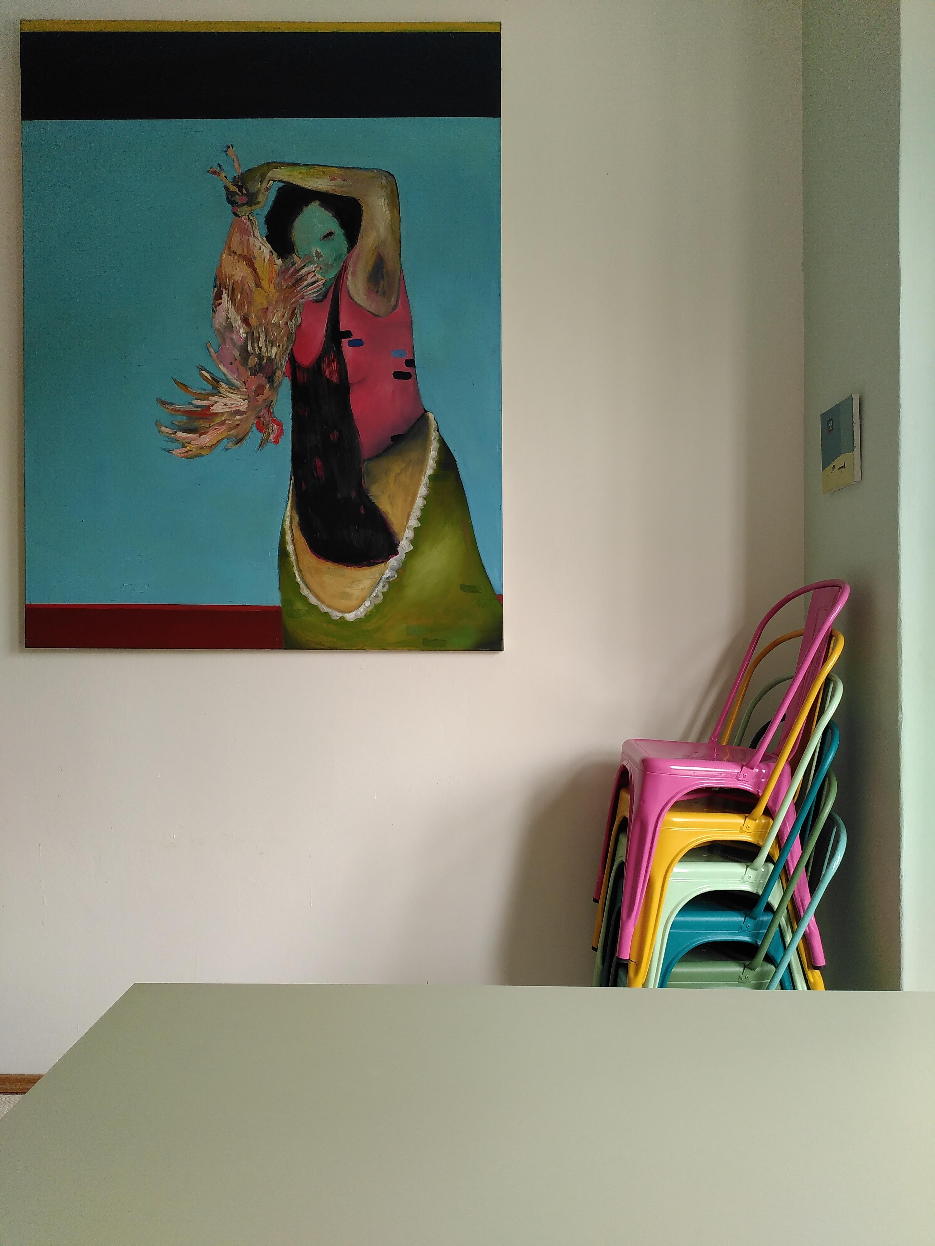 Stuhlturm 🍭
#colorful #chairs