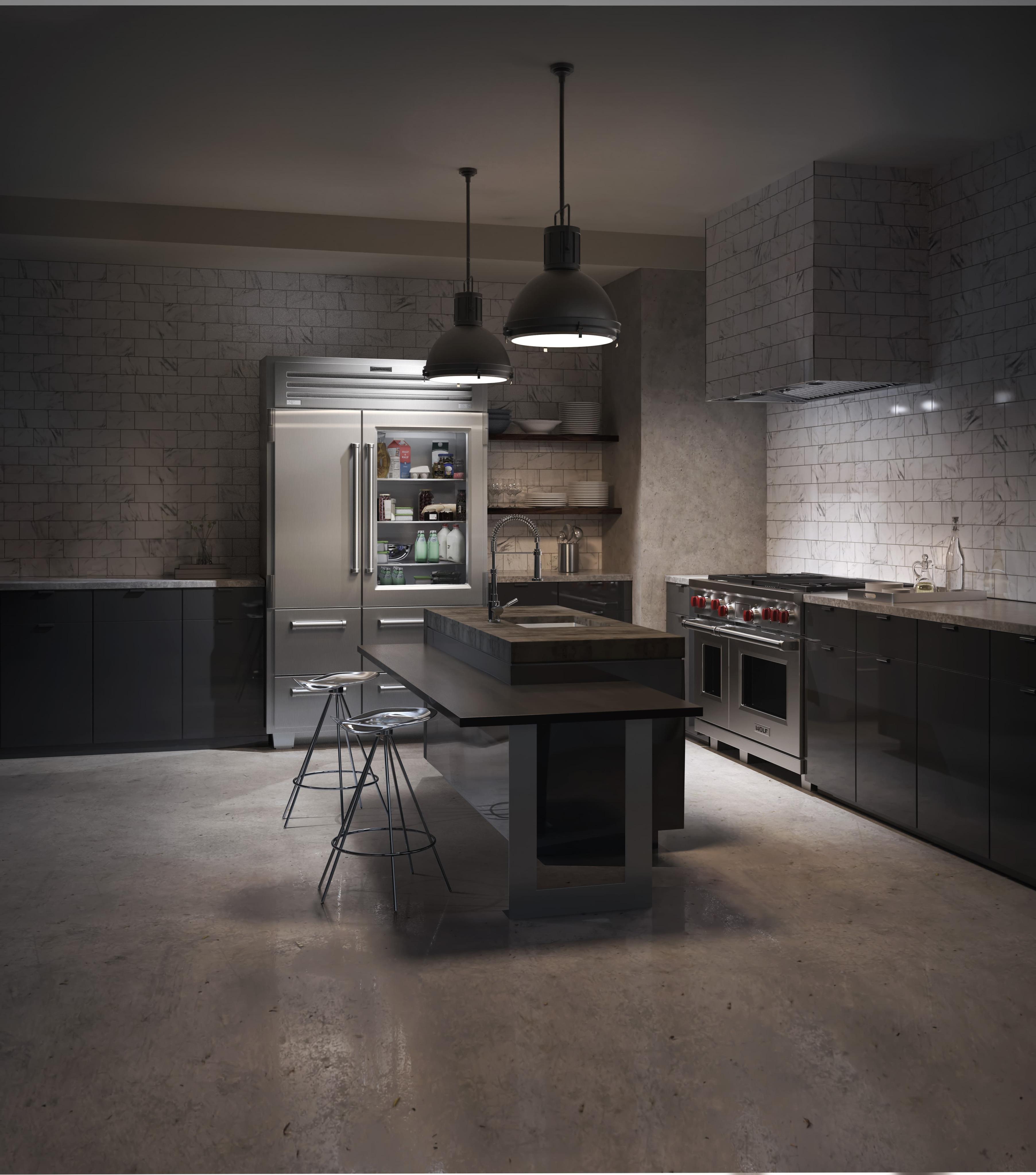 SubZero Pro-48-Kühlgerät #küche #luxus #kühlschrank ©SubZero