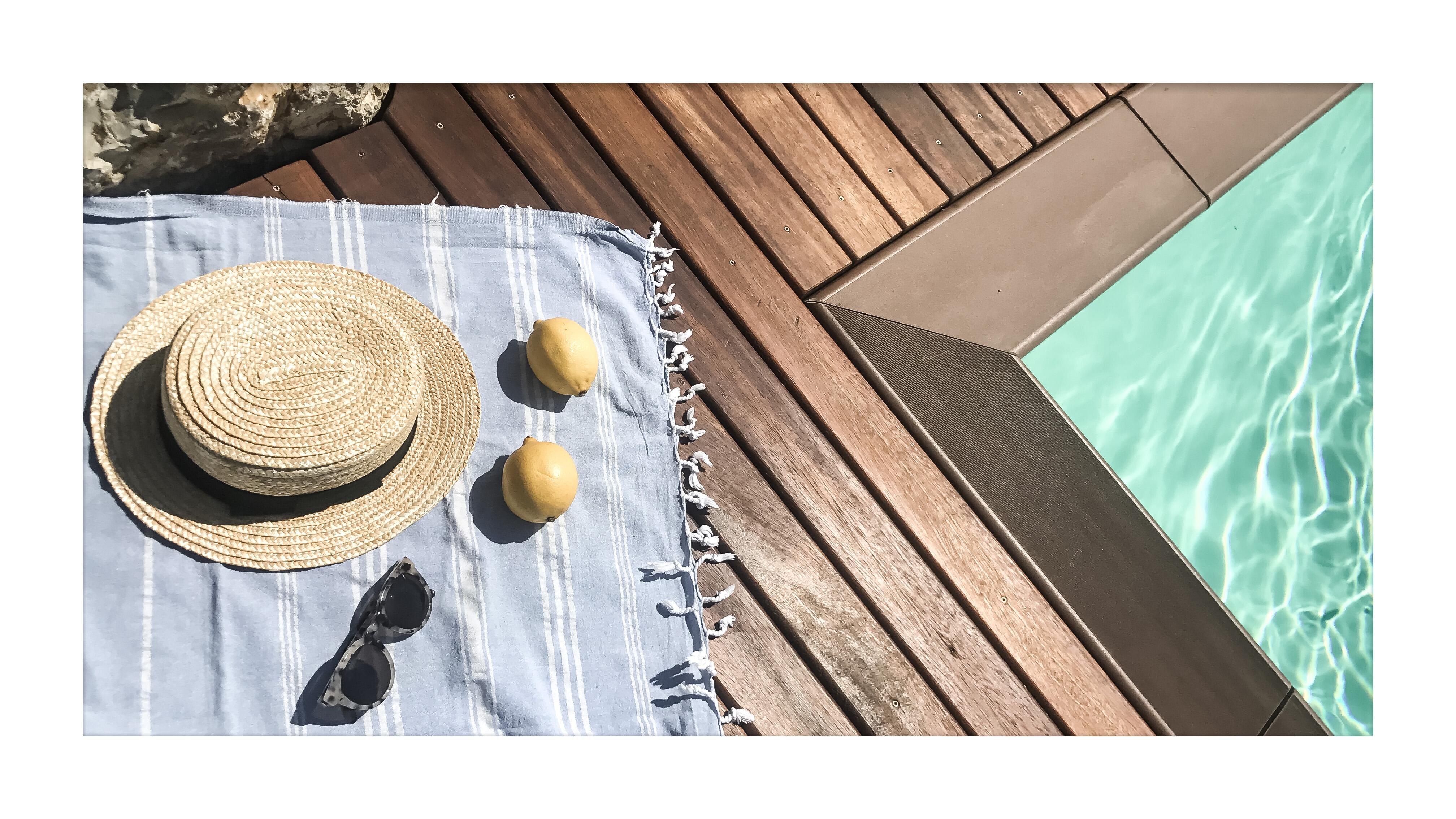 Summer must-have: Strohhut und Sonnenbrille! #strohhut #summeressentials #zitronenbaum