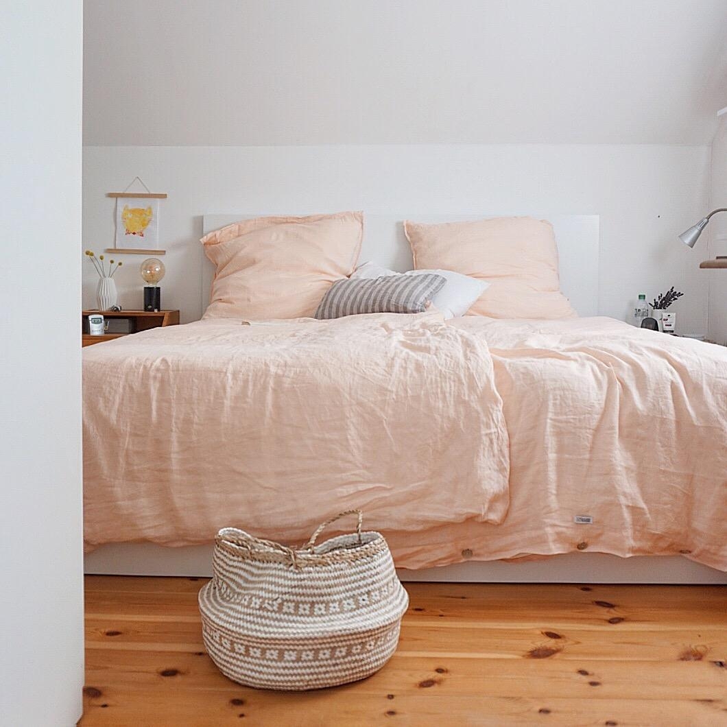 #summervibes im #bedroom mit der tollen neuen Leinenbettwäsche von Broste Copenhagen