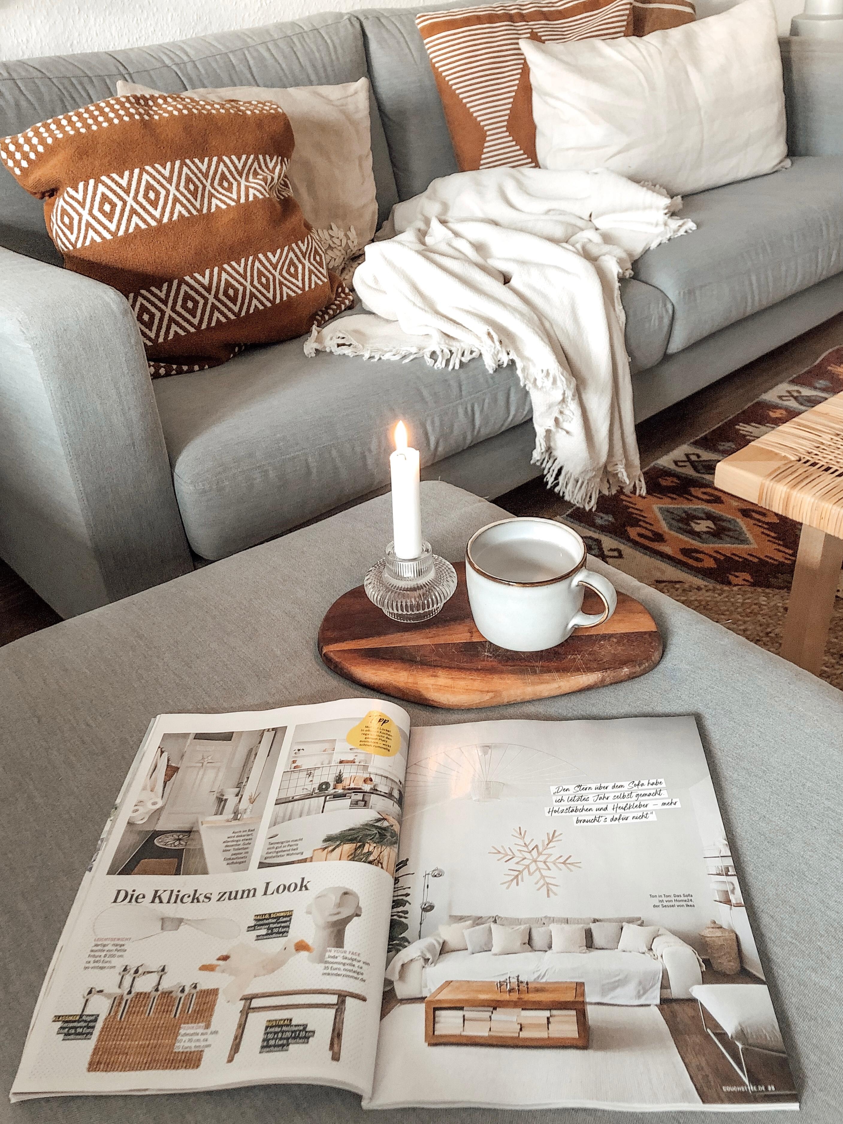 Teekränzchen mit der #couch
#hygge #couchmagazin #tee #kerzenschein