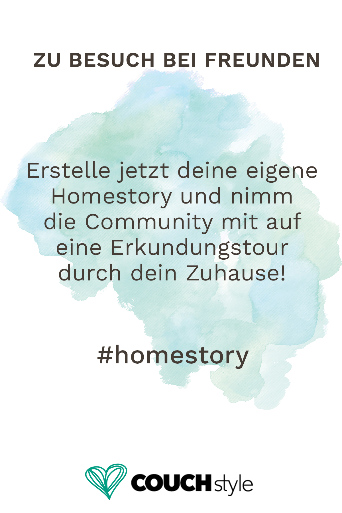 Teile jetzt deine schönsten Fotos mit dem Hashtag #homestory auf COUCHstyle und füge sie zu deiner Homestory zusammen!