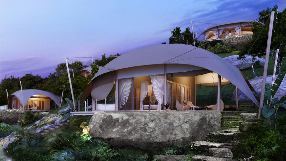 Tent Pool Villa im Keemala Resort in Phuket #luxus ©2016 Keemala Hotel