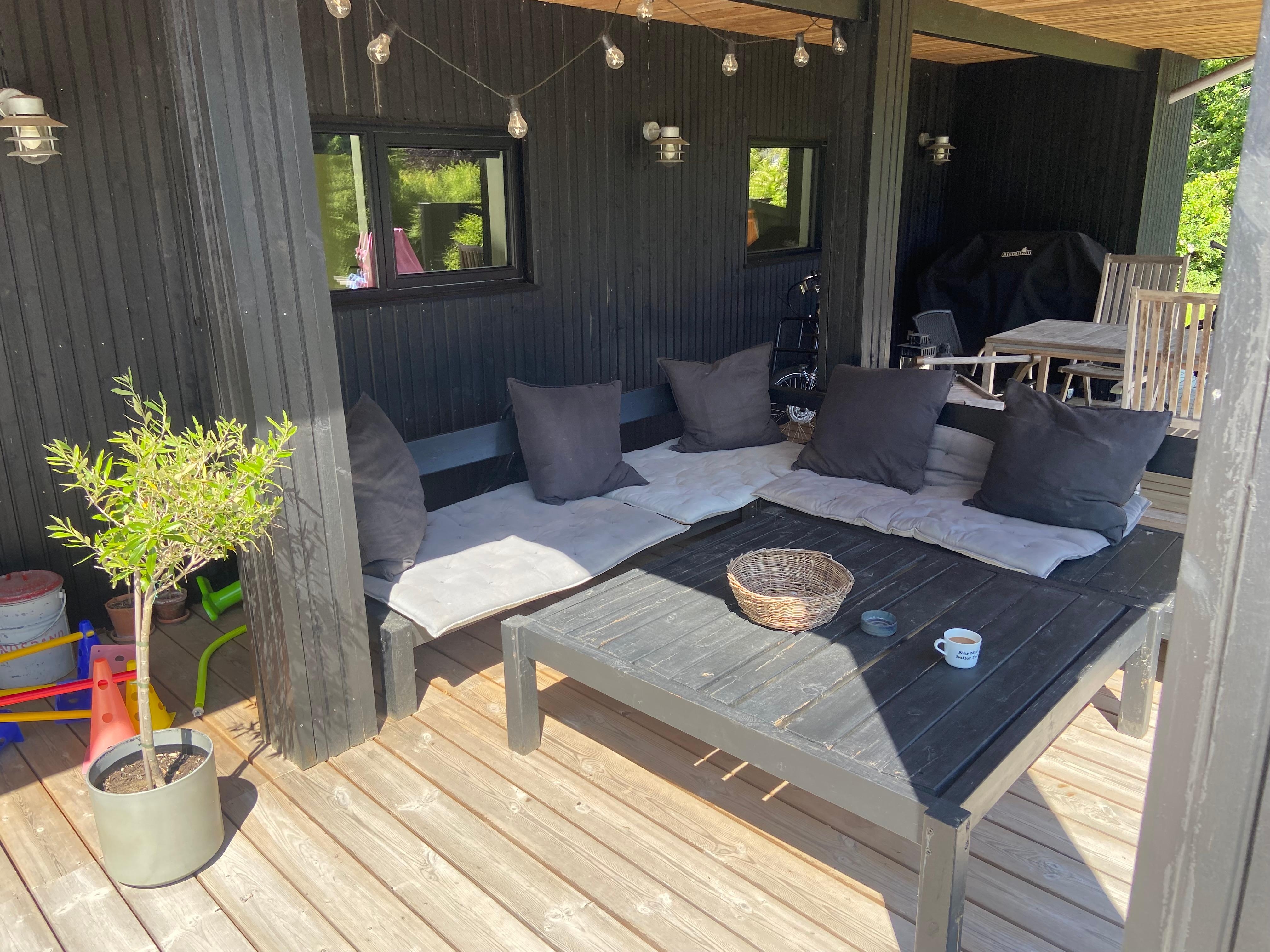 Terrasse in ebeltoft 