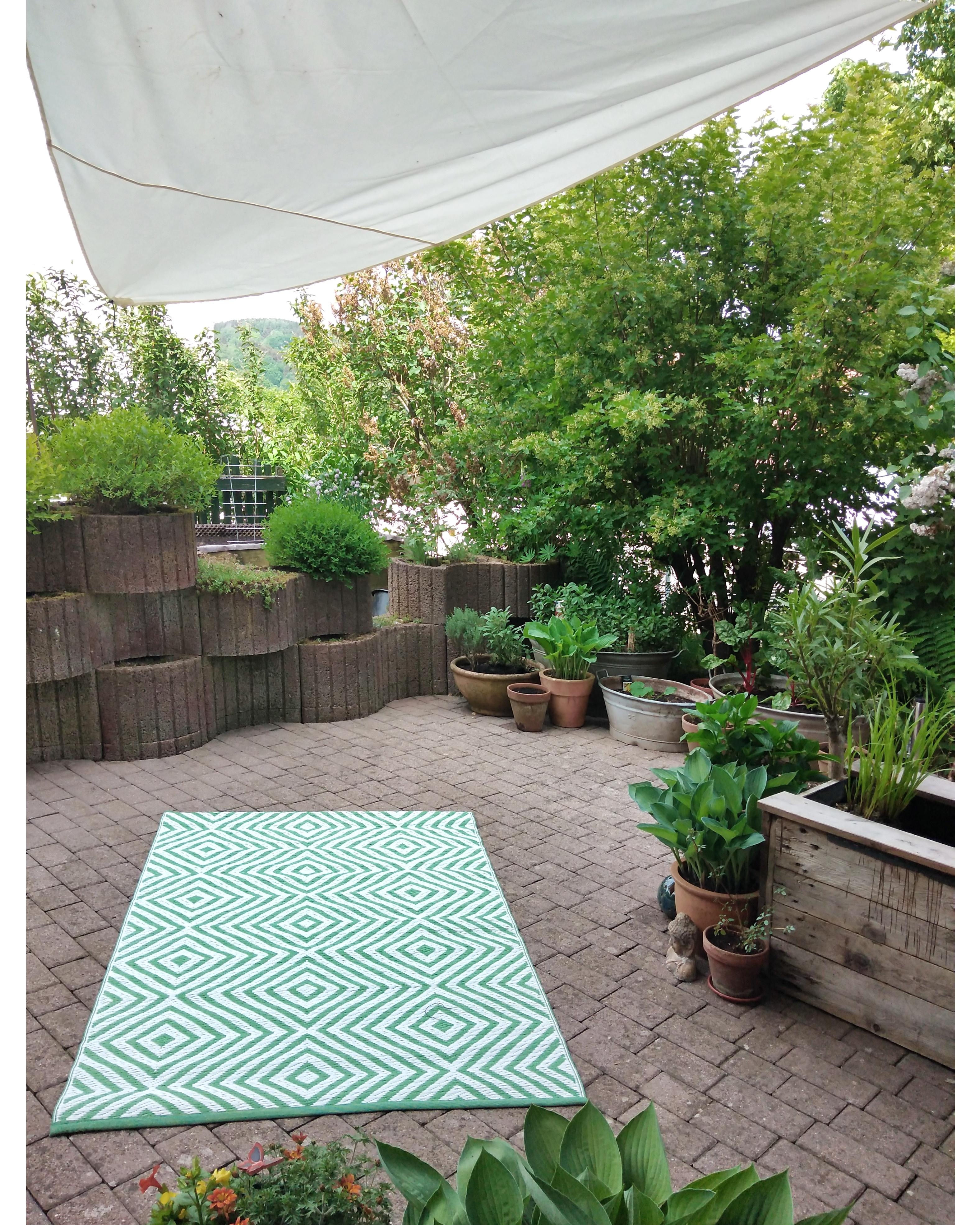 Terrassenliebe 🌿☀️ #terrasse #outdoor #sonnensegel