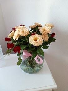 #tischdeko ich liebe es wenn frische Blumen bei uns zu Hause sind