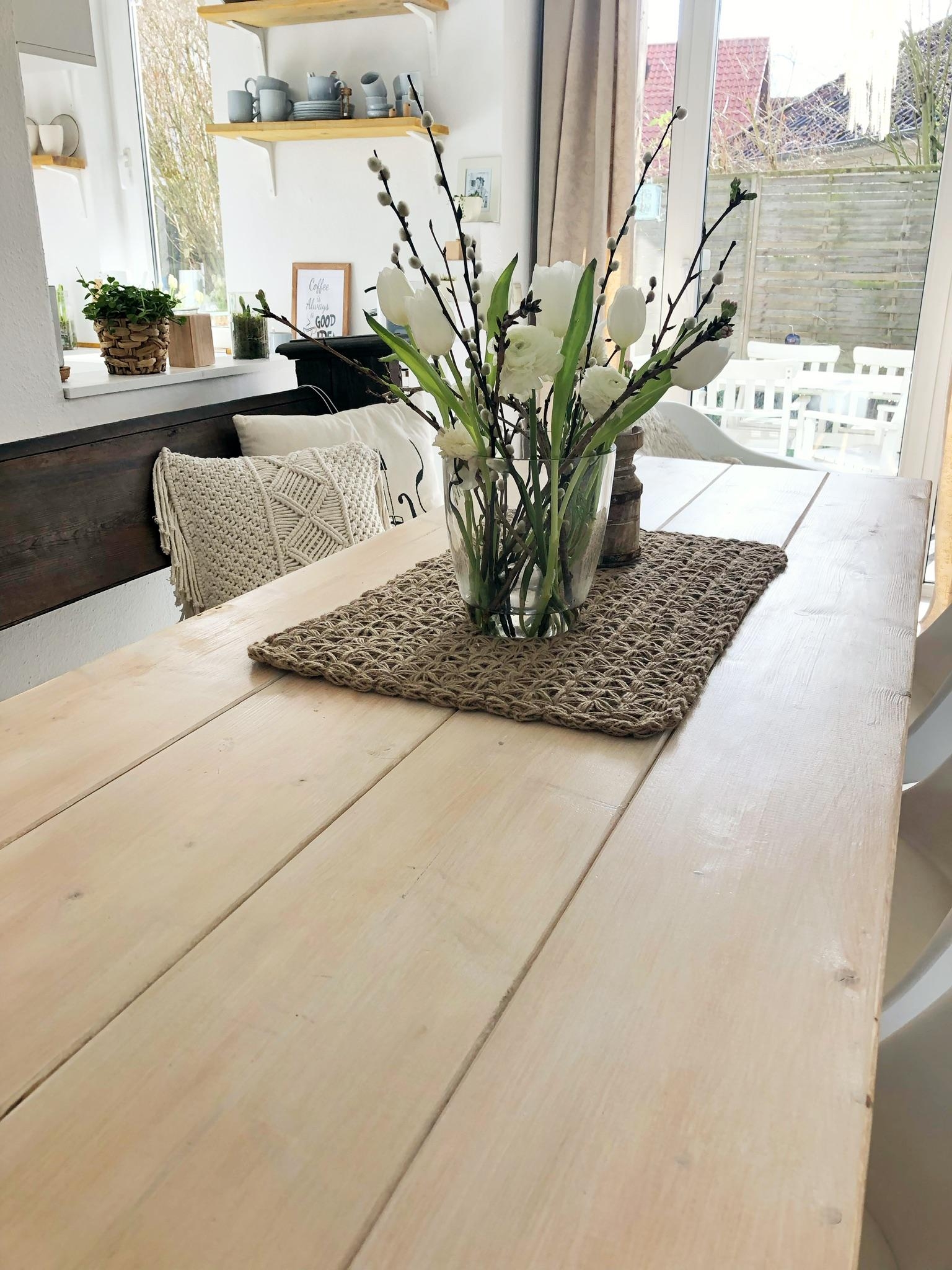 Tischdekoration halte ich minimalistisch 
#tischdeko#couchstyle#deko#table#solebich