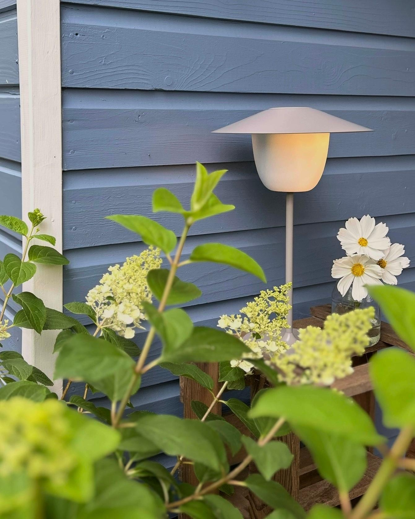 #tischleuchte #outdoorleuchte #garteninspo #blomus #kleingarten #schrebergarten 