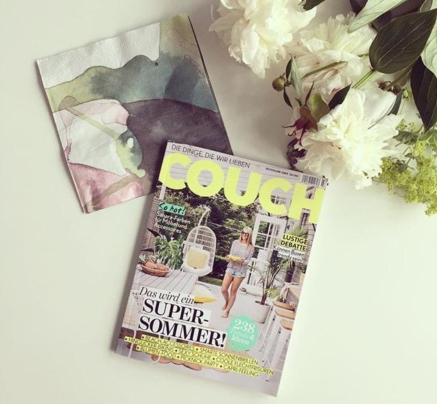 Tolle Sommer-Tischdeko gibt's in der neuen COUCH ❤️ #couchmagazin #couchliebt #couchstyle #tischdeko
