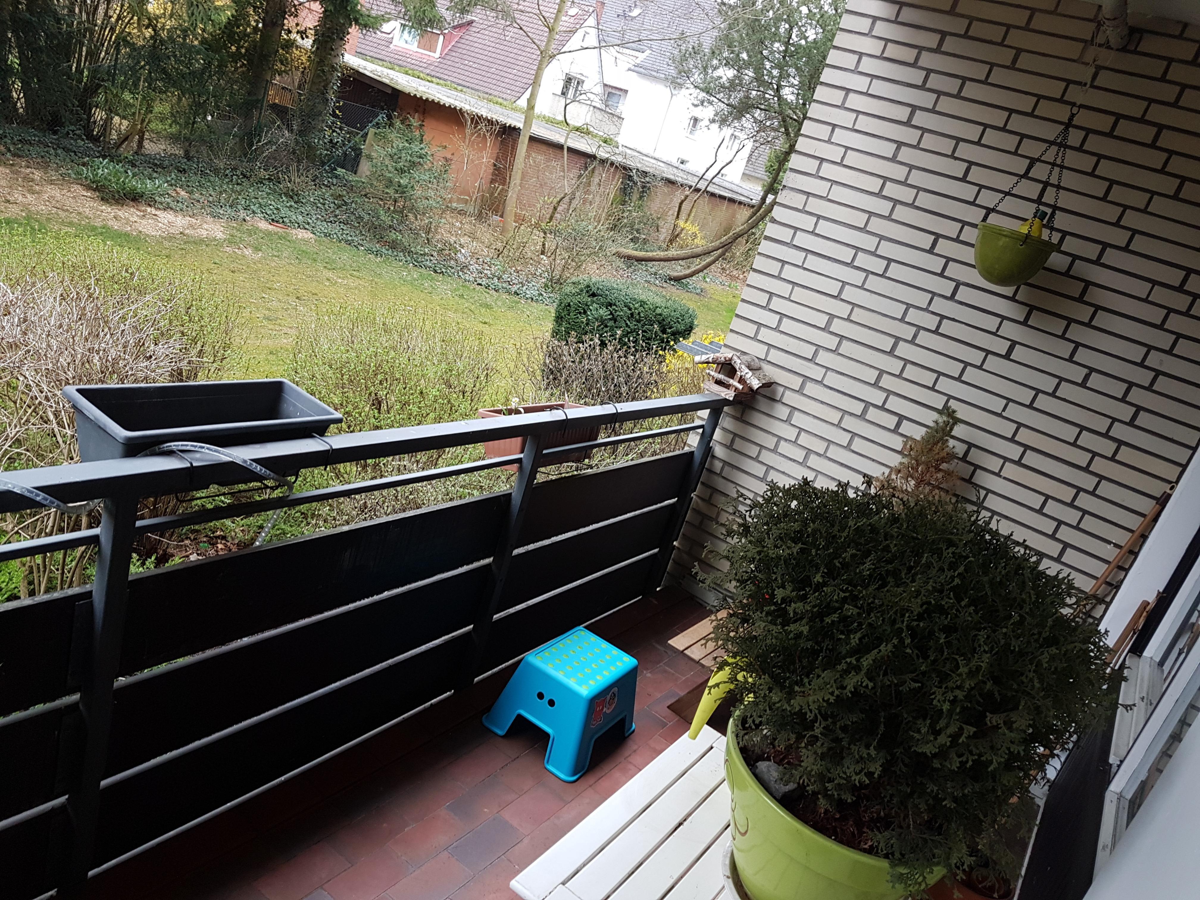 Trist, trister, #meinbalkon
Für das HHer Wetter kann ich nichts - für den faden Balkon schon. Ich habe nur keine Ideen. 