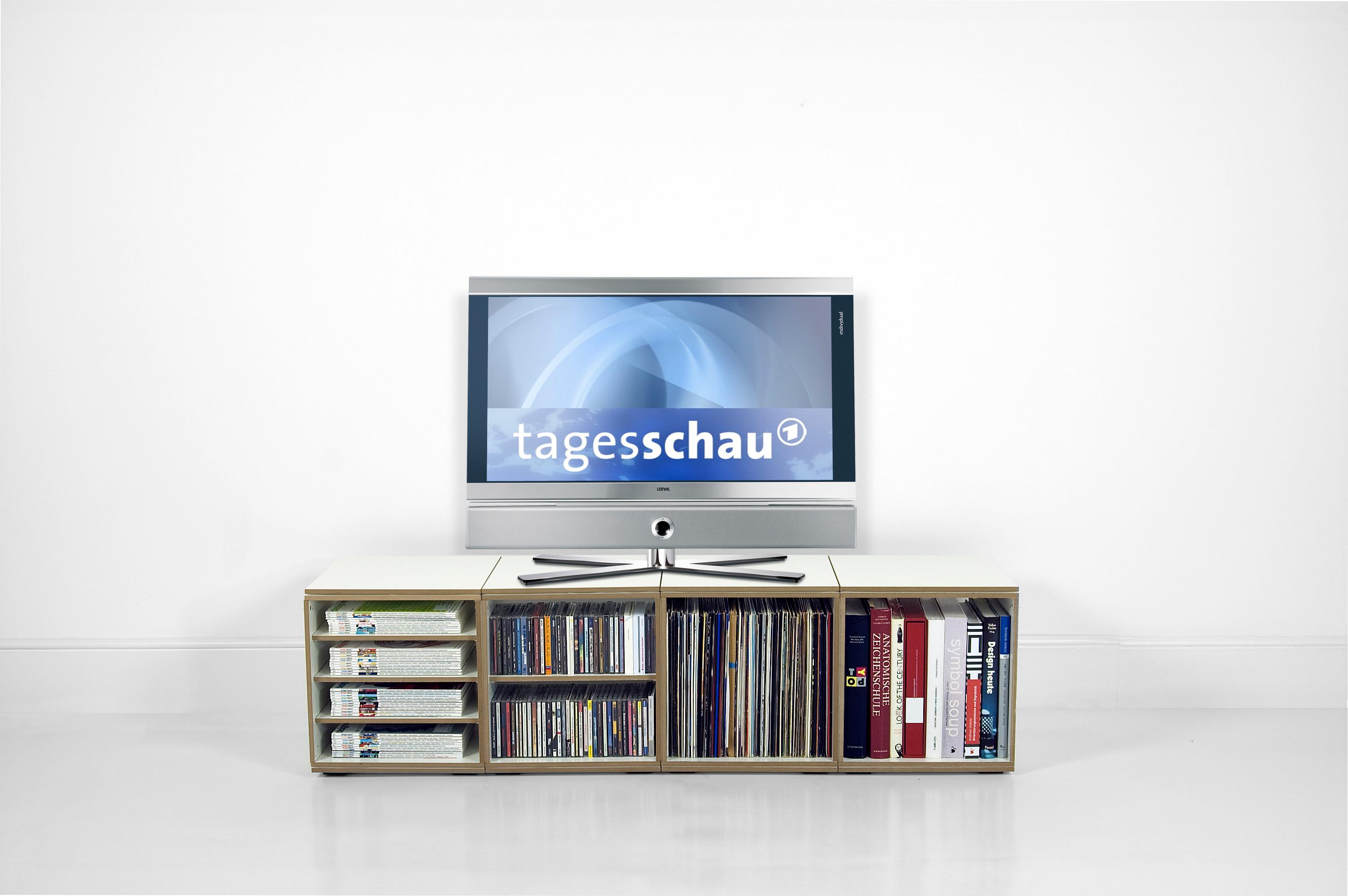 TV-Sideboard mit viel Stauraum #sideboard #fernsehtisch ©GUBE-System®
