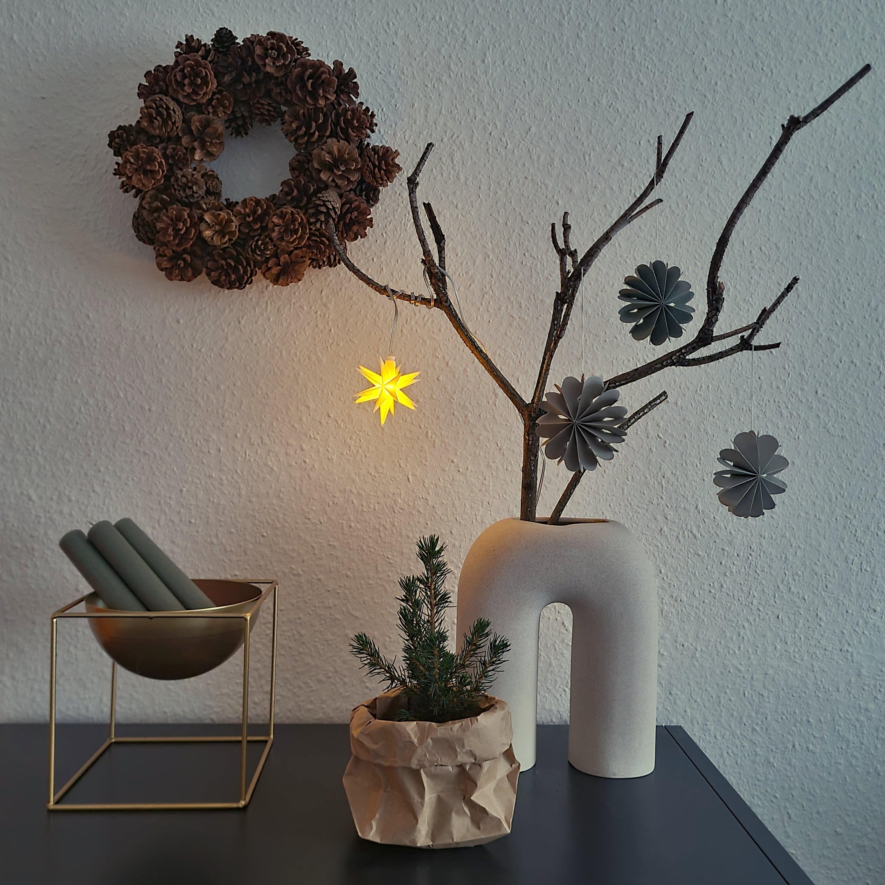 twinkle twinkle little star ⭐ #weihnachtsdeko #leuchtstern #cozyhome