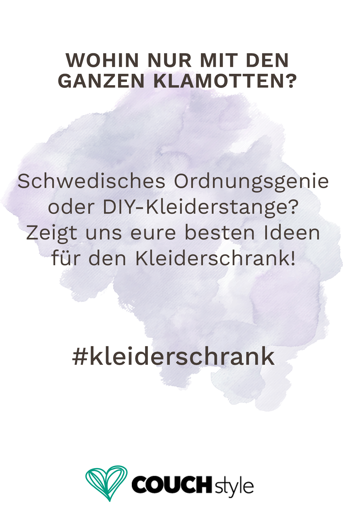 Unser Hashtag der Woche: #kleiderschrank!
