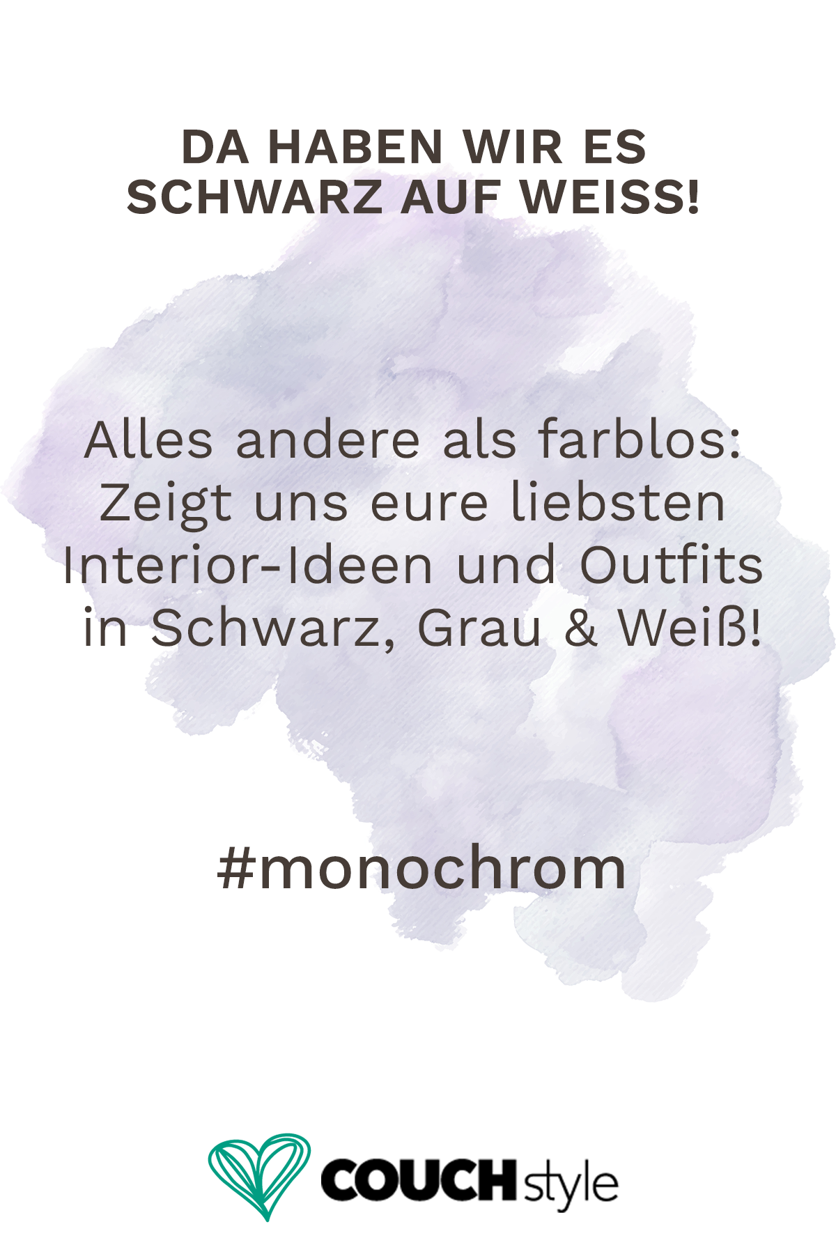 Unser Hashtag der Woche: #monochrom