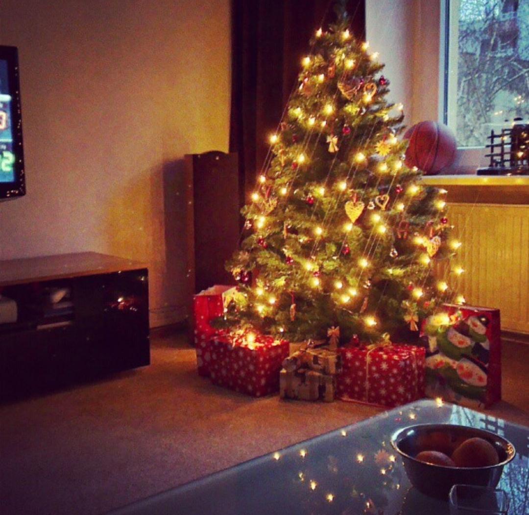 Unser kleiner perfekter #Weihnachtsbaum :)