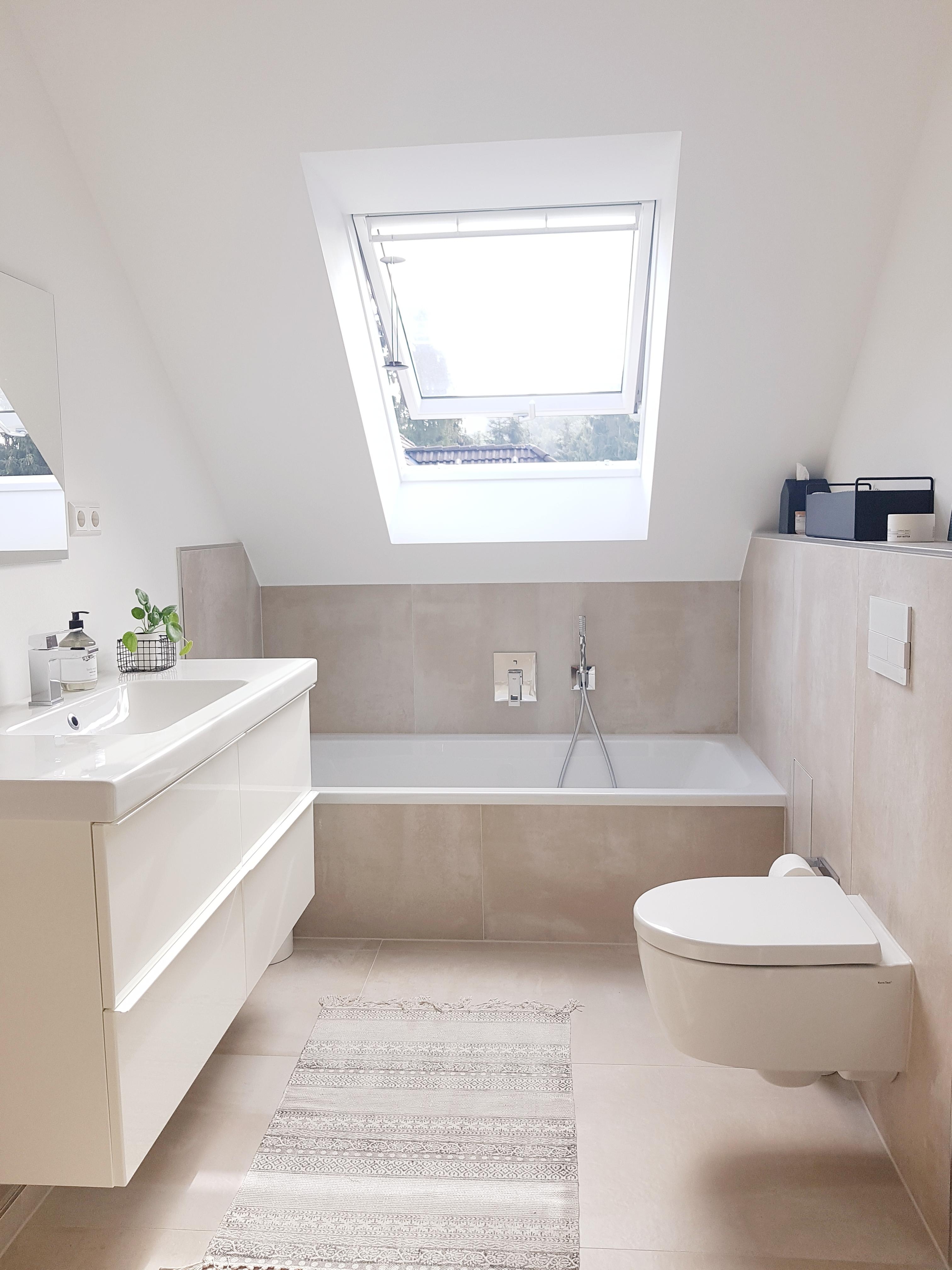 Unser renoviertes Badezimmer #badezimmer #bathroomdesign #interior #bad