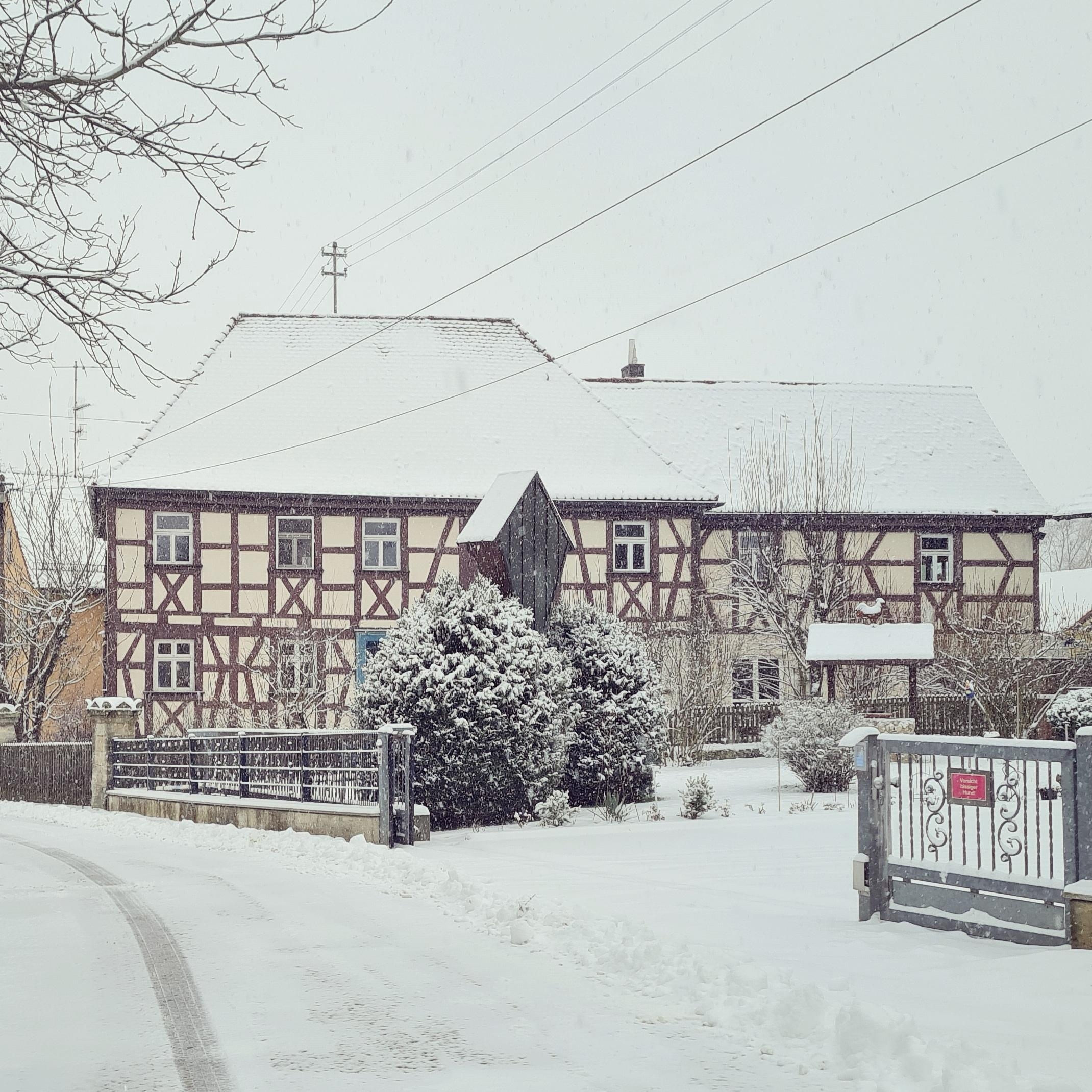 Unser #Traumhaus im #Schnee 
Darauf warte ich seit Wochen!