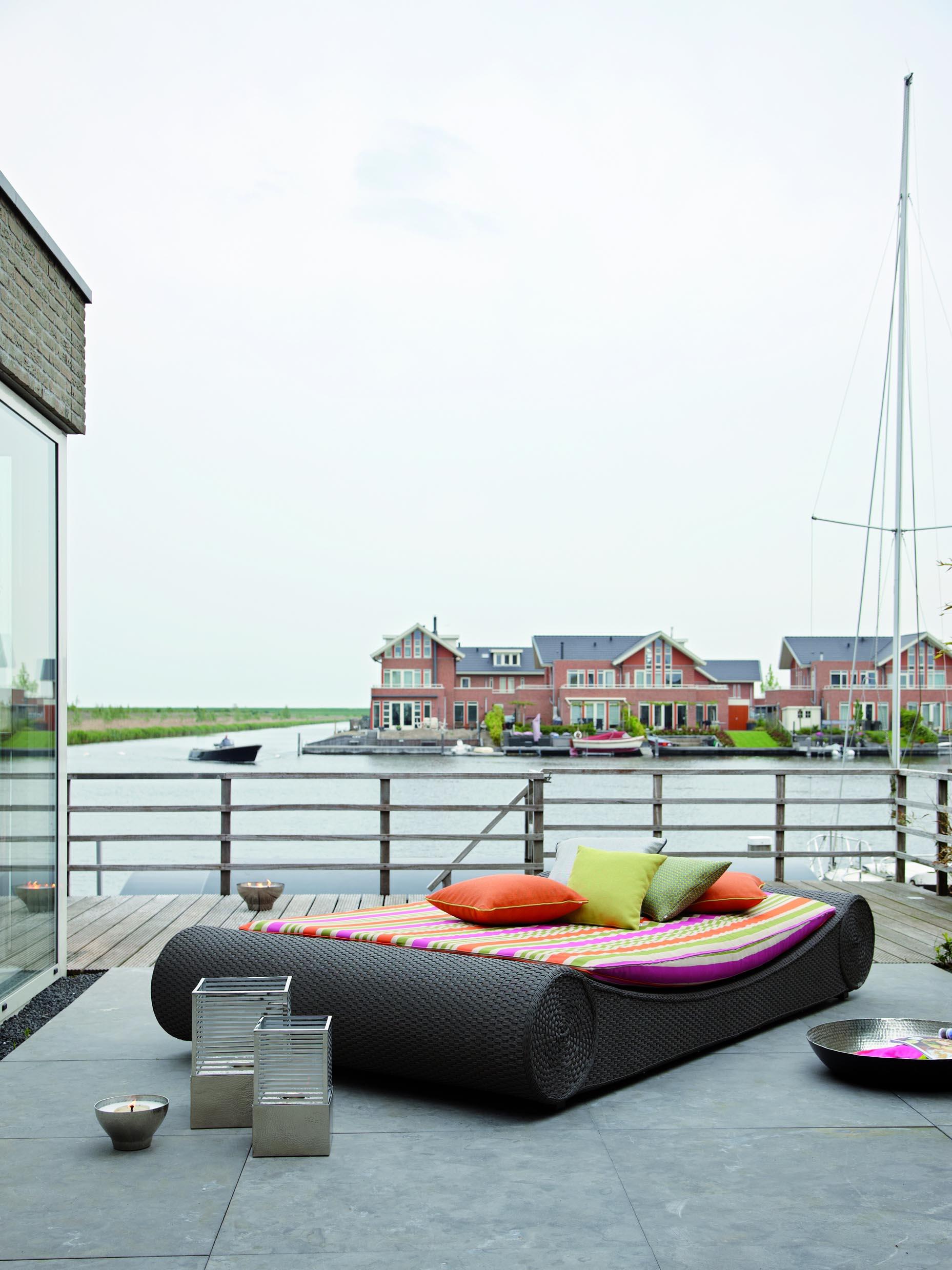Unsere Gezeiten #daybed #terrassengestaltung ©Lambert GmbH
