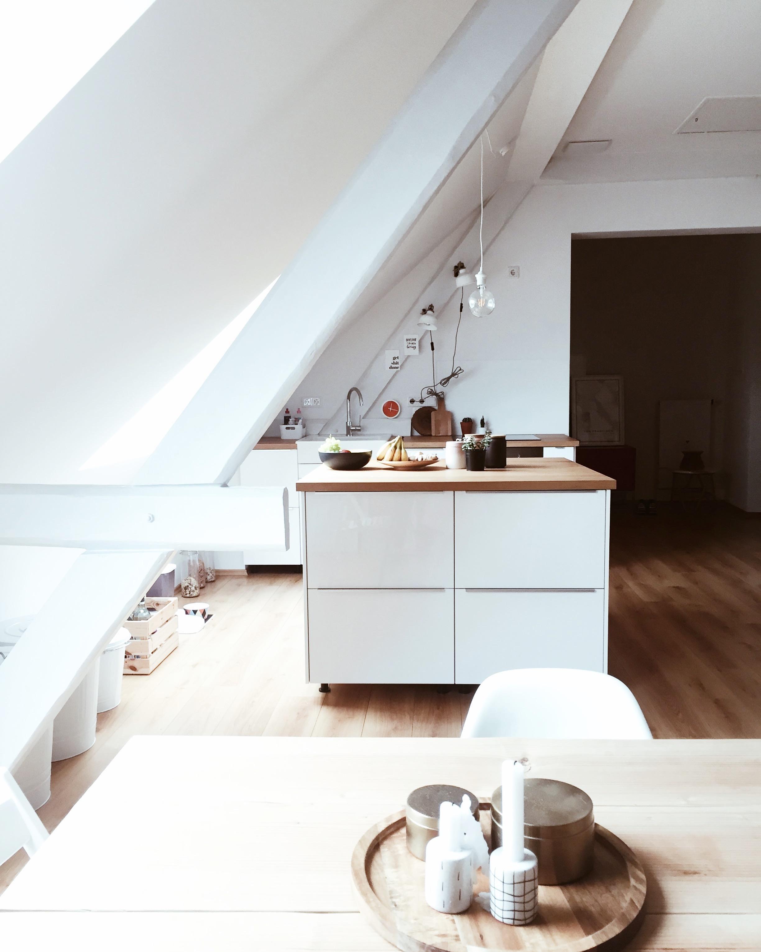 Unsere Küche. Weiß ist bei uns Motto ! #minimalistisch#skandistyle
