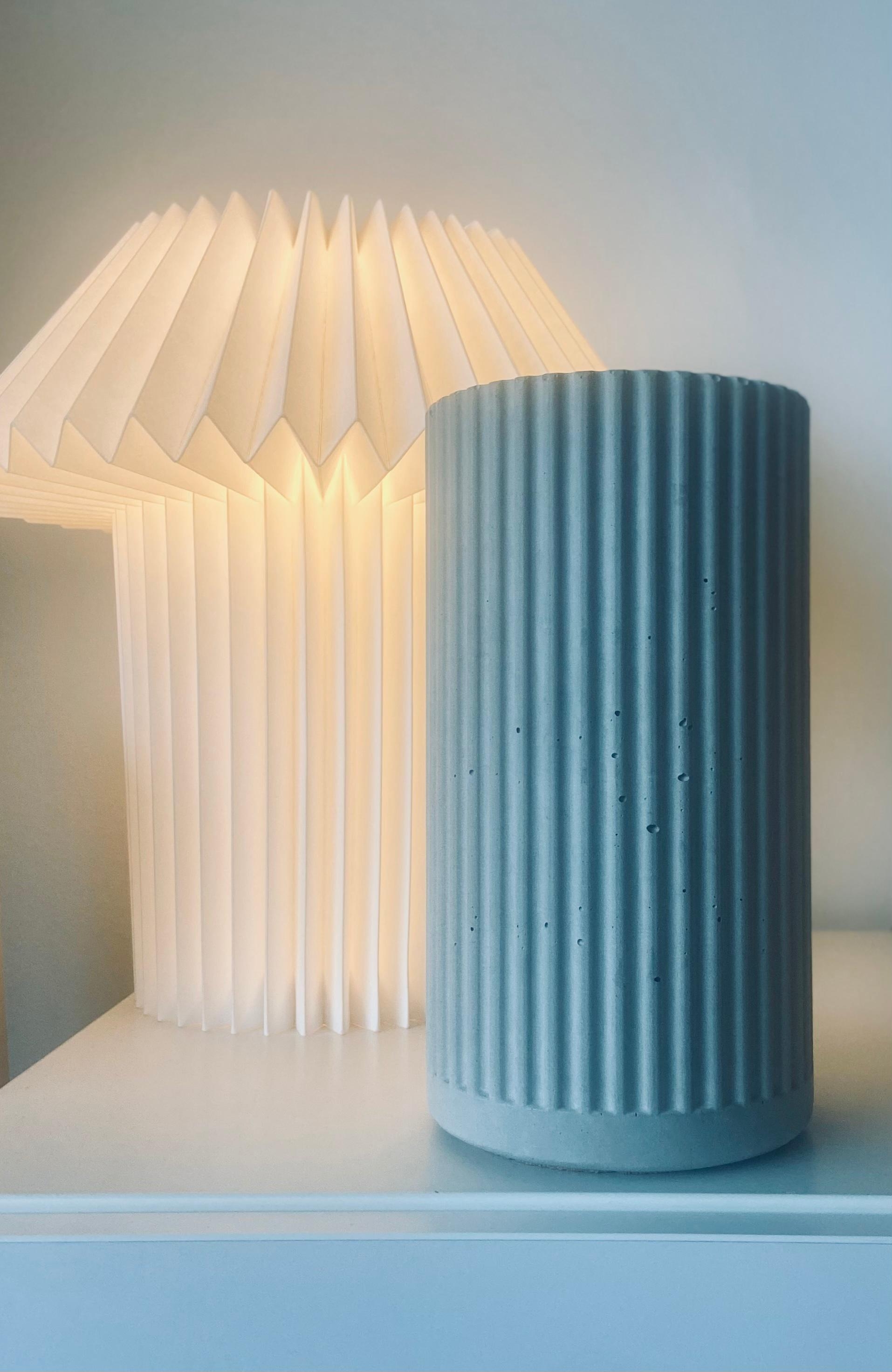 #vase #weinkühler #beton #industrial 