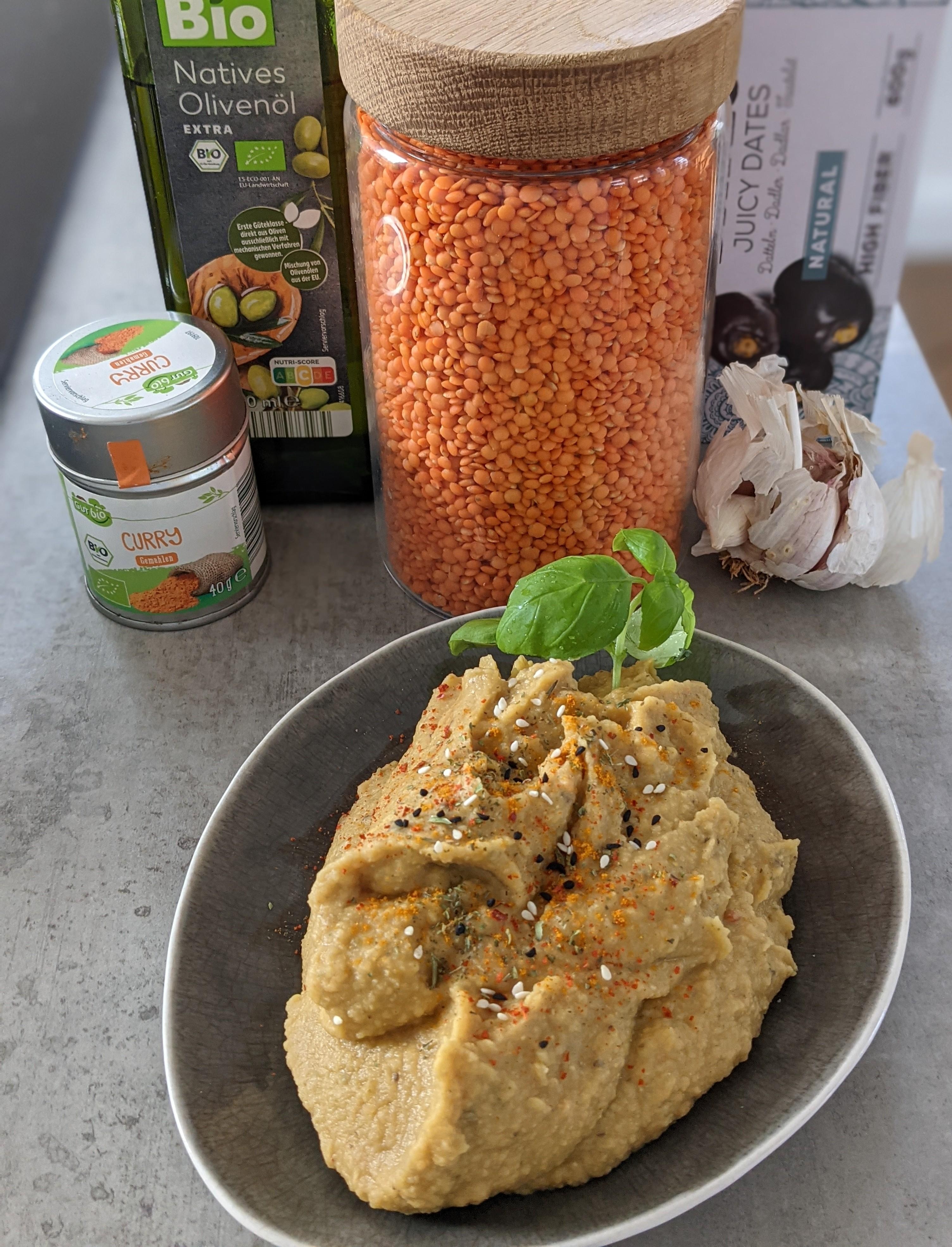 Veganes Saftdattel-Rote Linsen-Curry 🇮🇳Dip #essen #linsen
#eattheworldtour #foodchallenge