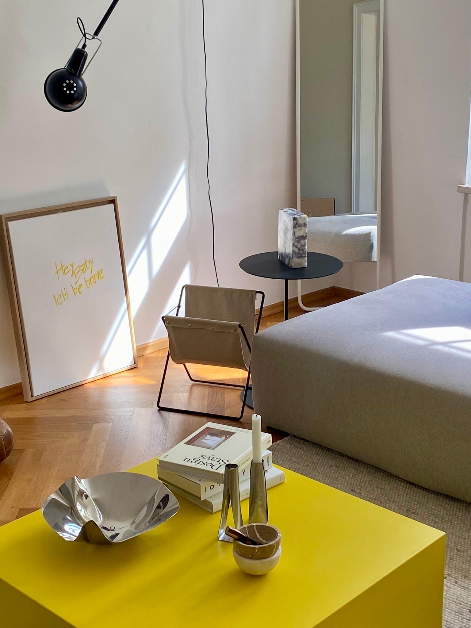 Verliebt in die Farbe Gelb 🌙 #wohninspo #fiftyshadesofyellow #modernliving 