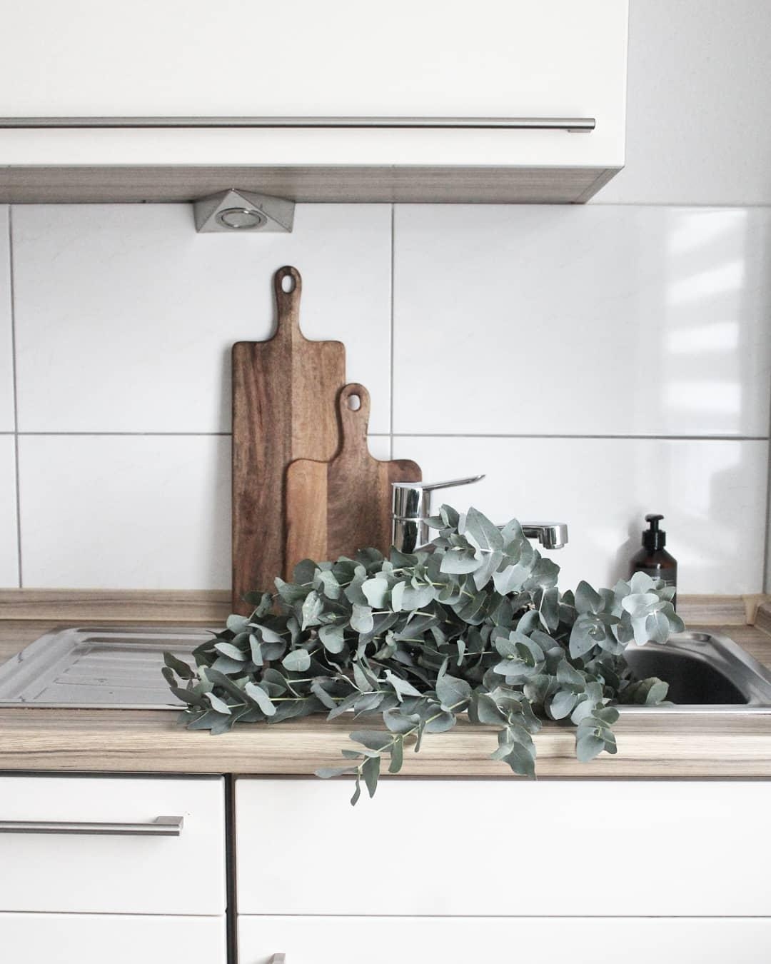 Verliebt in Eukalyptus, wer noch?😊
#küche #eukalyptus #kitchen