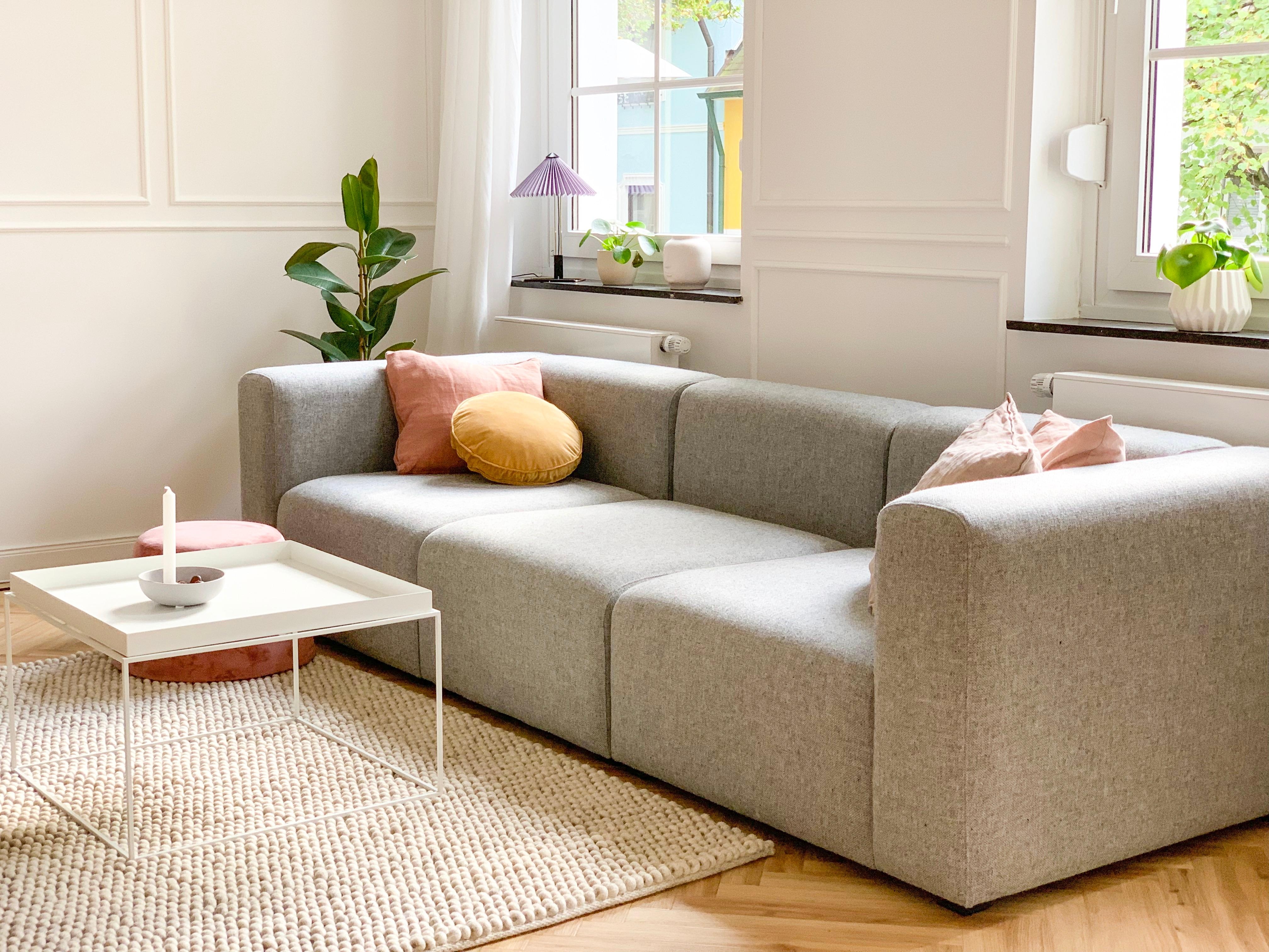 Verliebt in unser neues Möbelstück ❤️ #hay #haymags #haymatin #couchliebt #scandiliebe #scandiinteriors #wohnzimmer #sofa