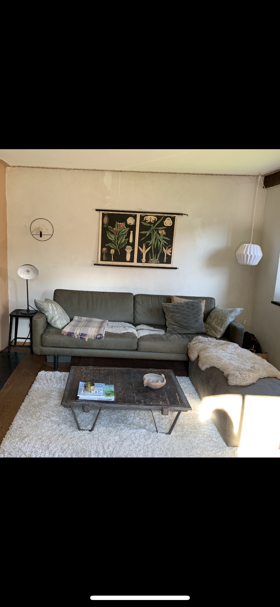 #vintage #schulwandkarte #boho #couch #livingroom #sofa