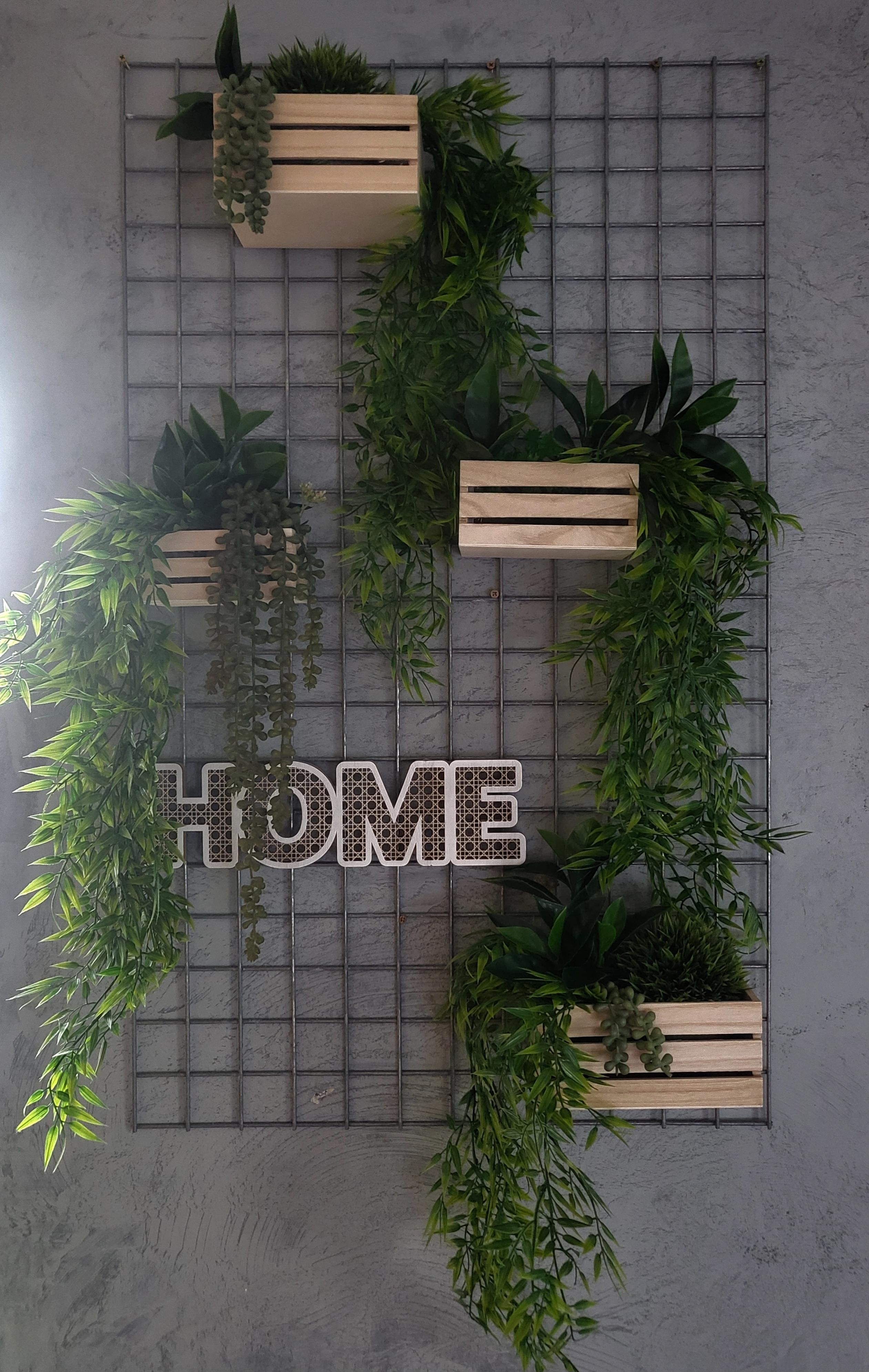 #Wanddeko#vertical garden#diy#