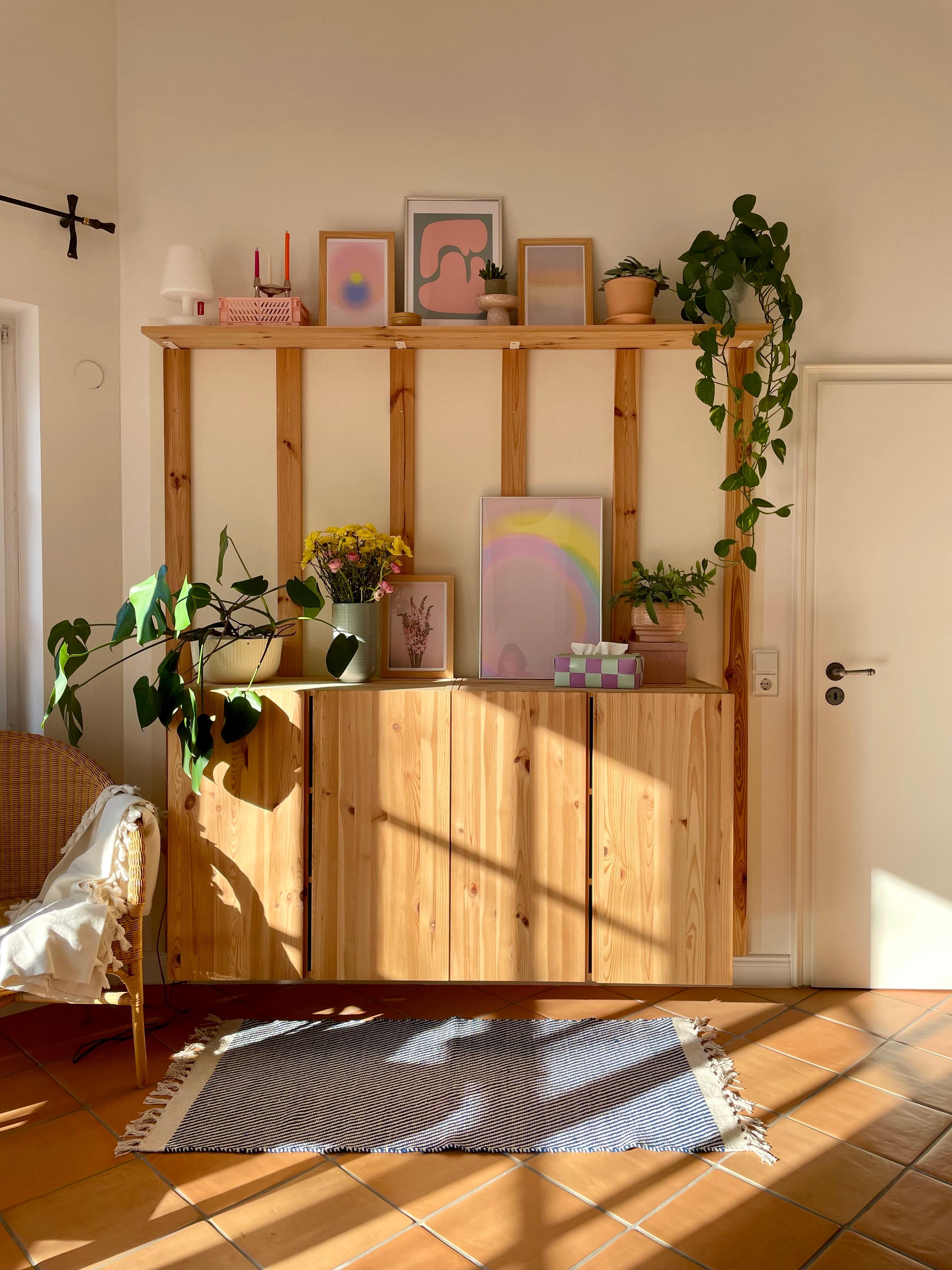 #wandgestaltung im Schlafzimmer 
#livingchallenge #ivar #diy