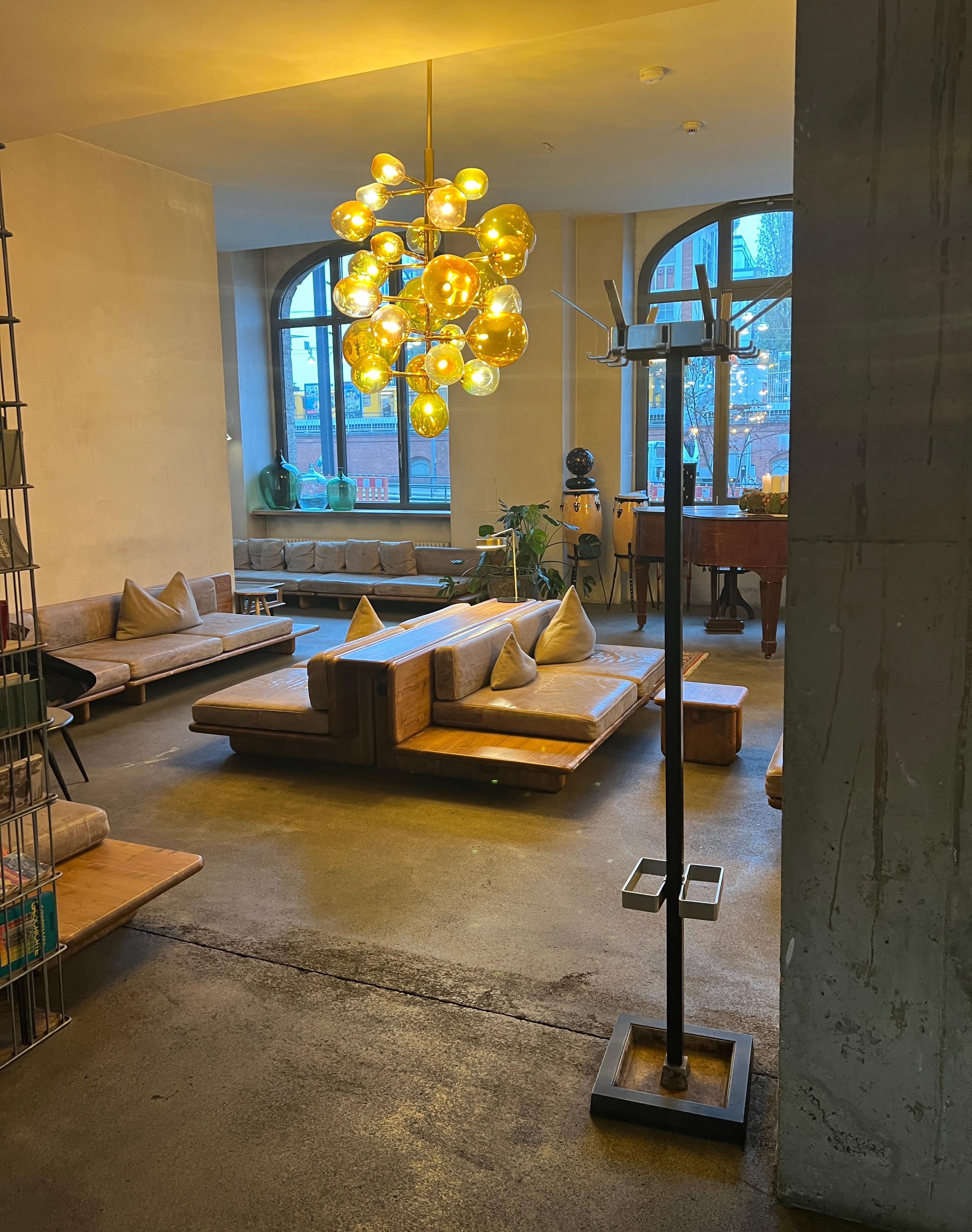 Was für eine schöne Lobby vom Michelberger in Berlin 😍