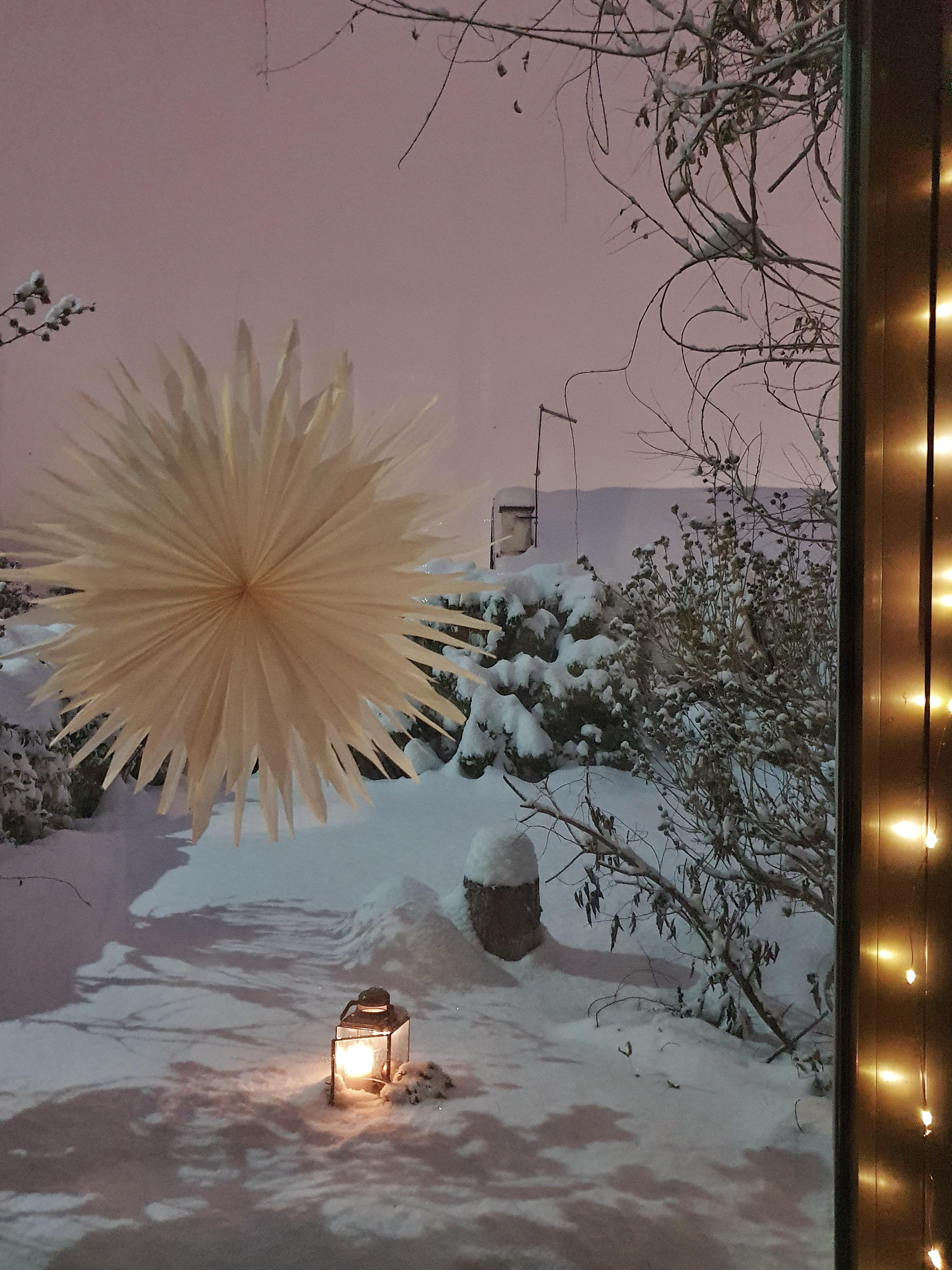 #weihnachten #christmas #fensterdeko #winter #papierstern #interior #couchliebt