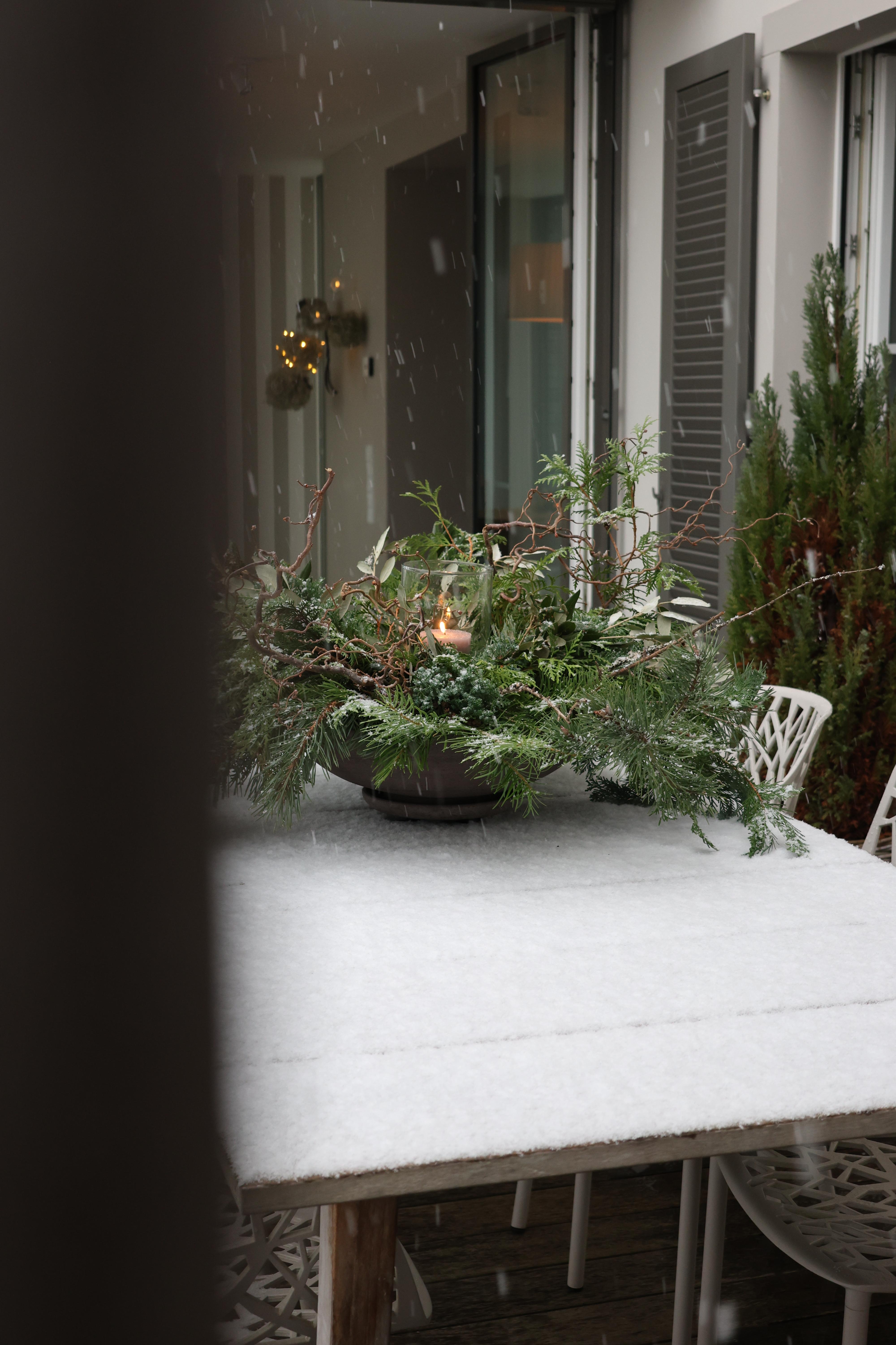 #weihnachten #weihnachtsdeko #christmas #garten #terrasse 