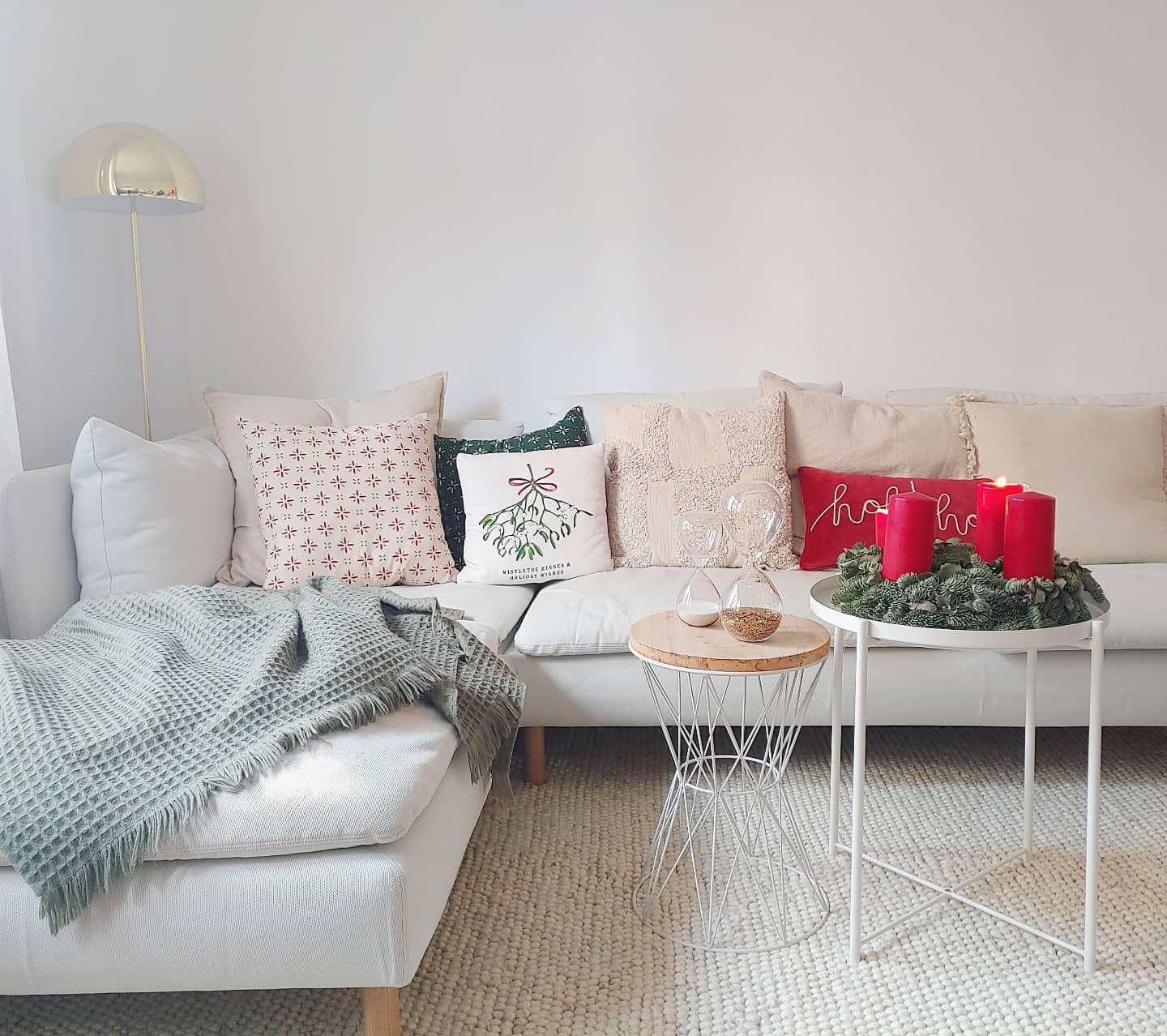 #Weihnachtsdeko #Advent #Couch #Wohnzimmer #Skandi #Hygge #couchliebt #couchstyle