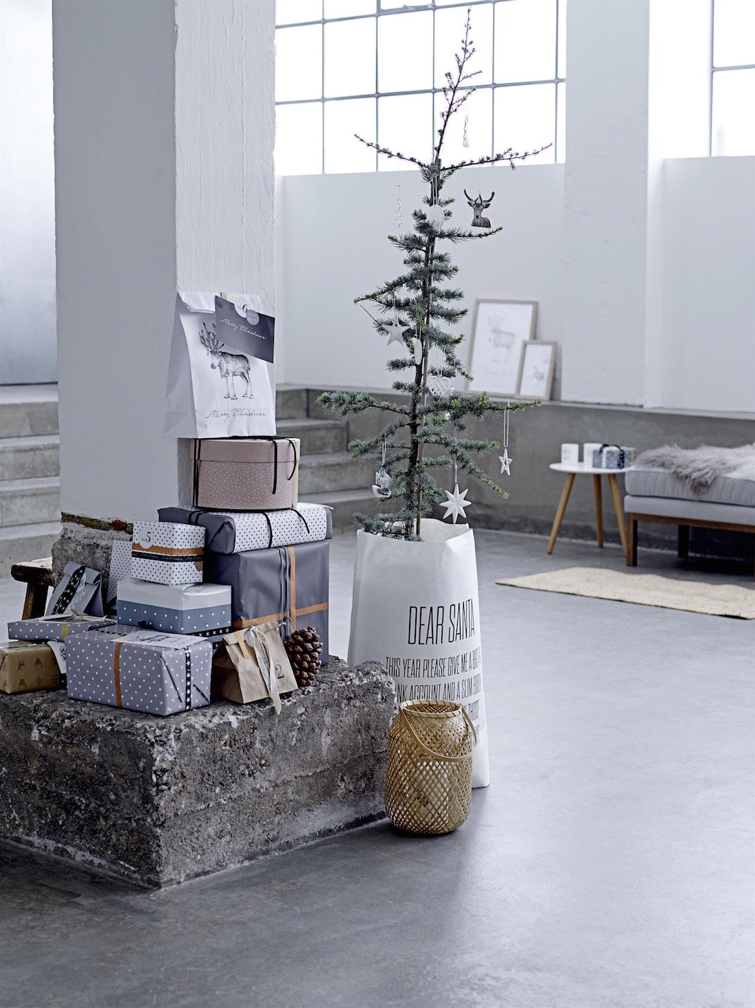 Weihnachtsdeko und Geschenkverpackungen von Bloomingville #weihnachtsdeko ©Bloomingville