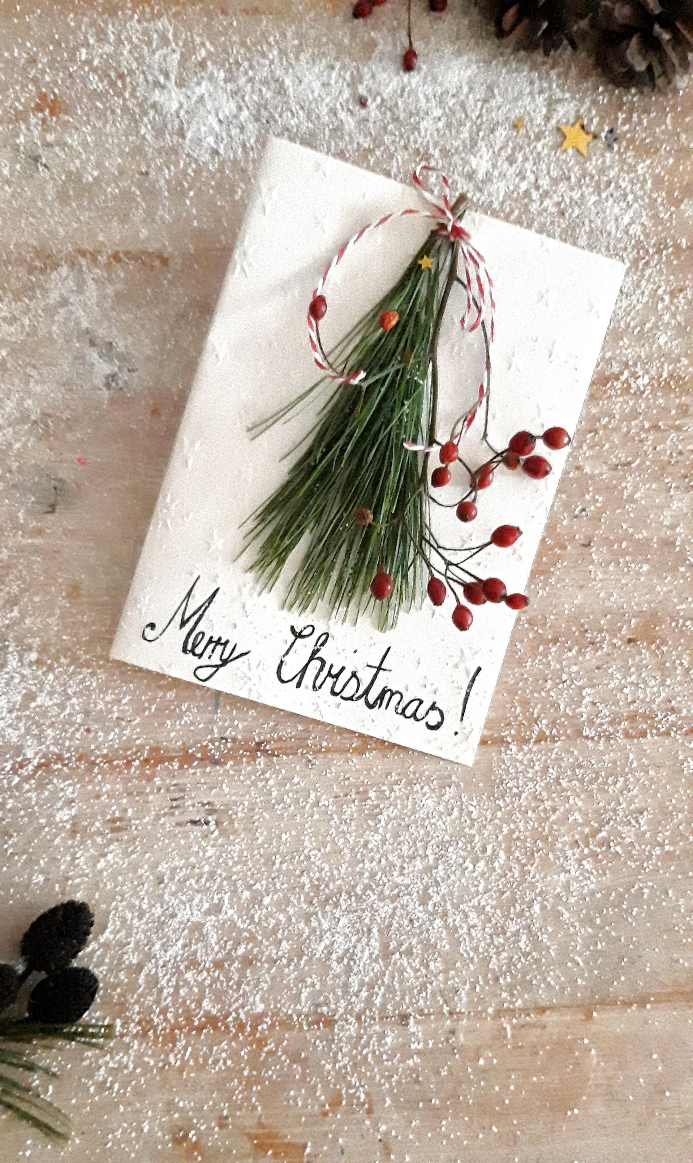 #weihnachtskarte #diy #weihnachten #merrychristmas 