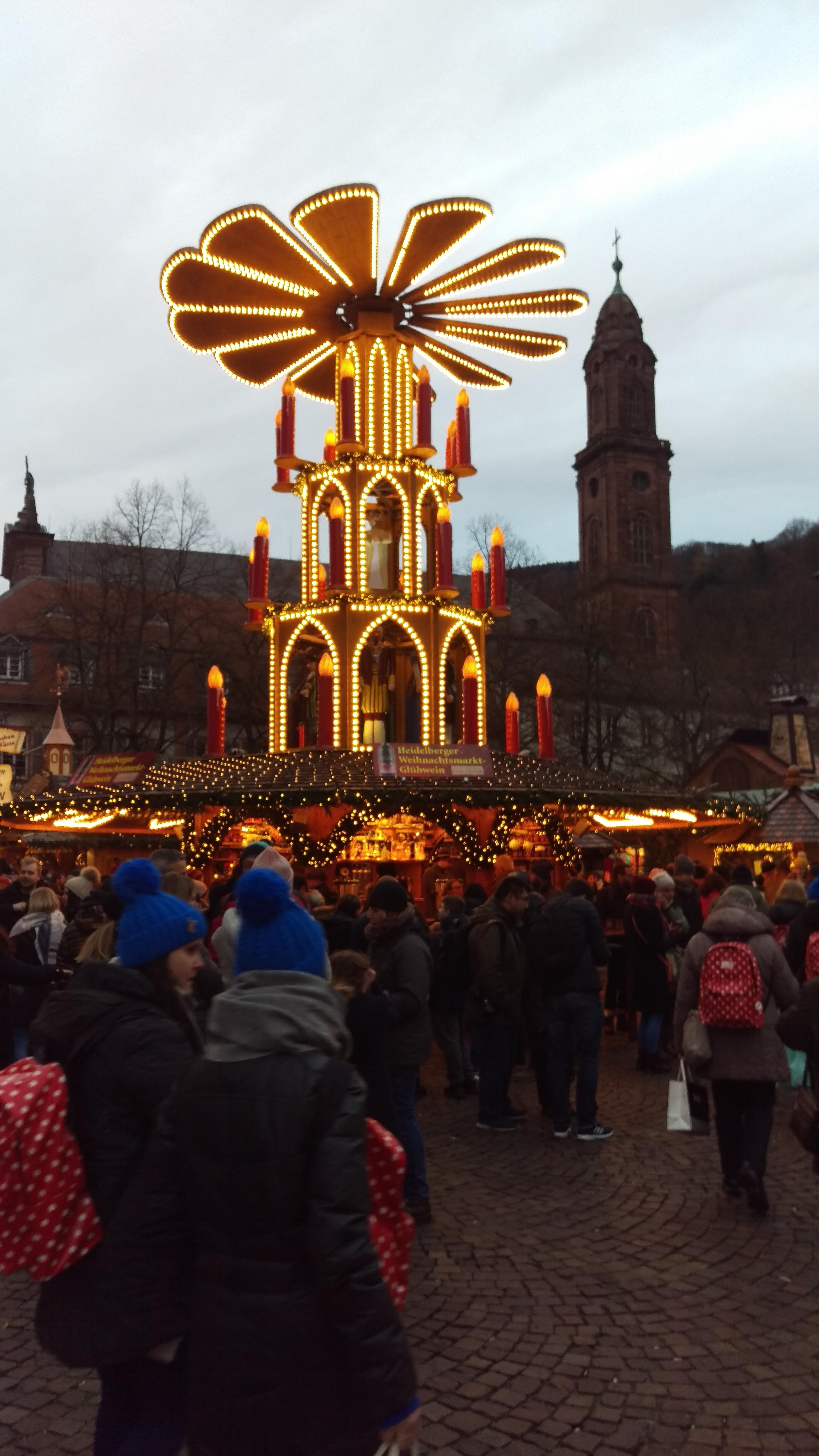 weihnachtsmarkt in Heidelberg