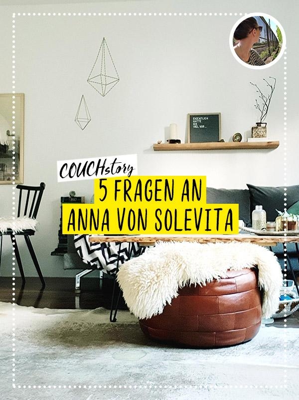 Wer ist eigentlich ... @SoleVita? Anna hat uns 5 fixe Fragen beantwortet in der -> #solevitastory #COUCHstory