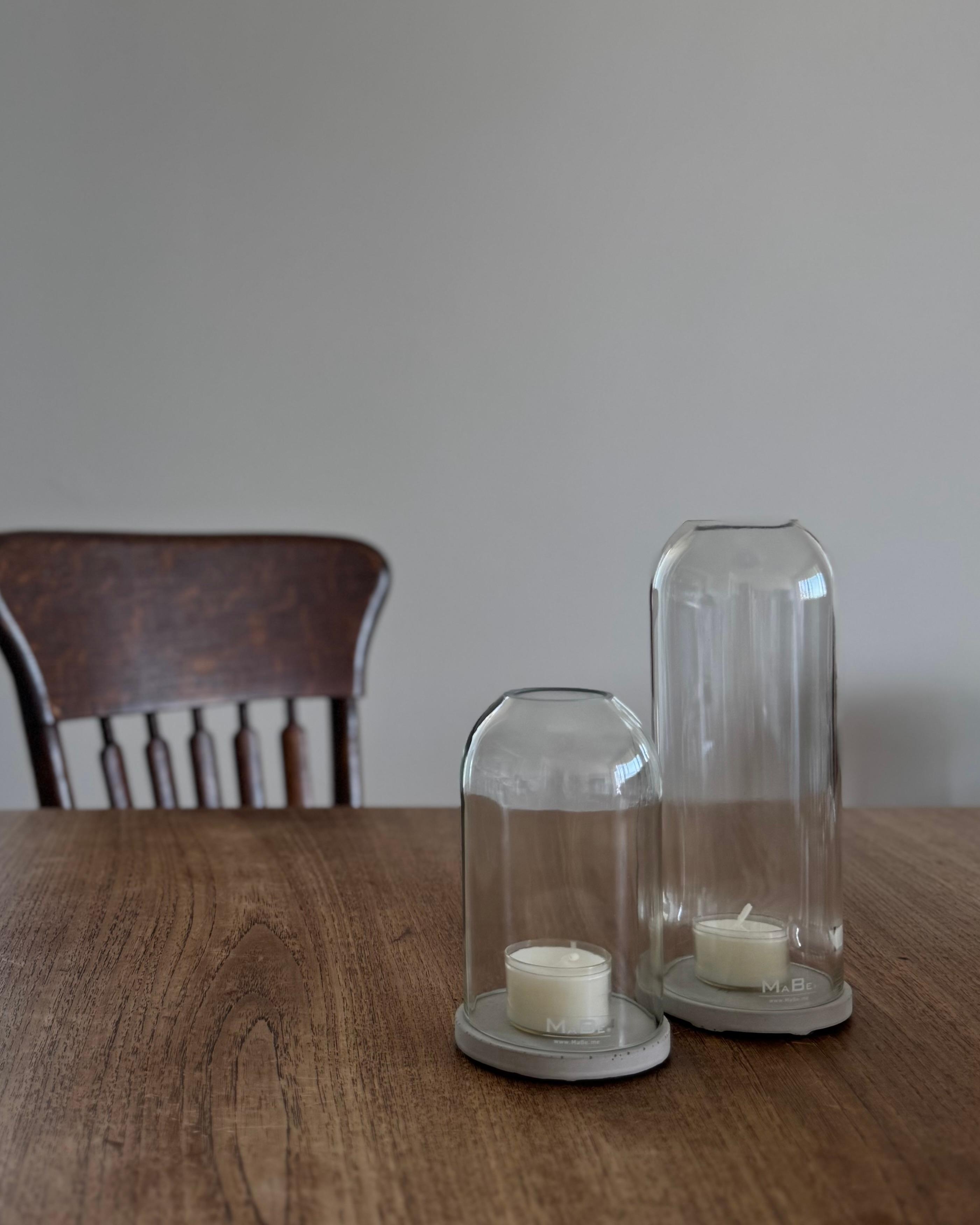 #windlichter #recycled #nachhaltig #altglas #beton 