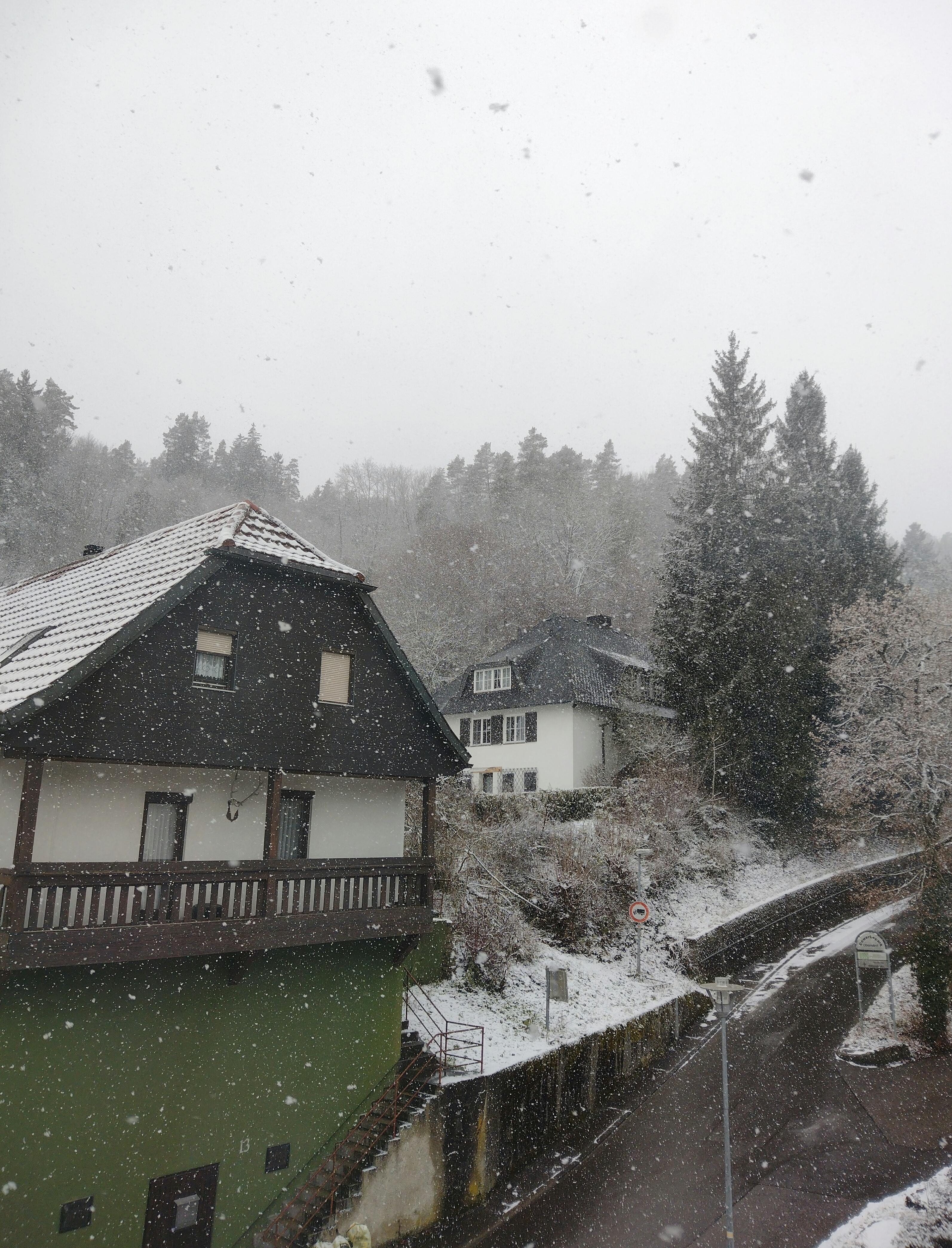 #winter #schnee #schneefall #ausblick